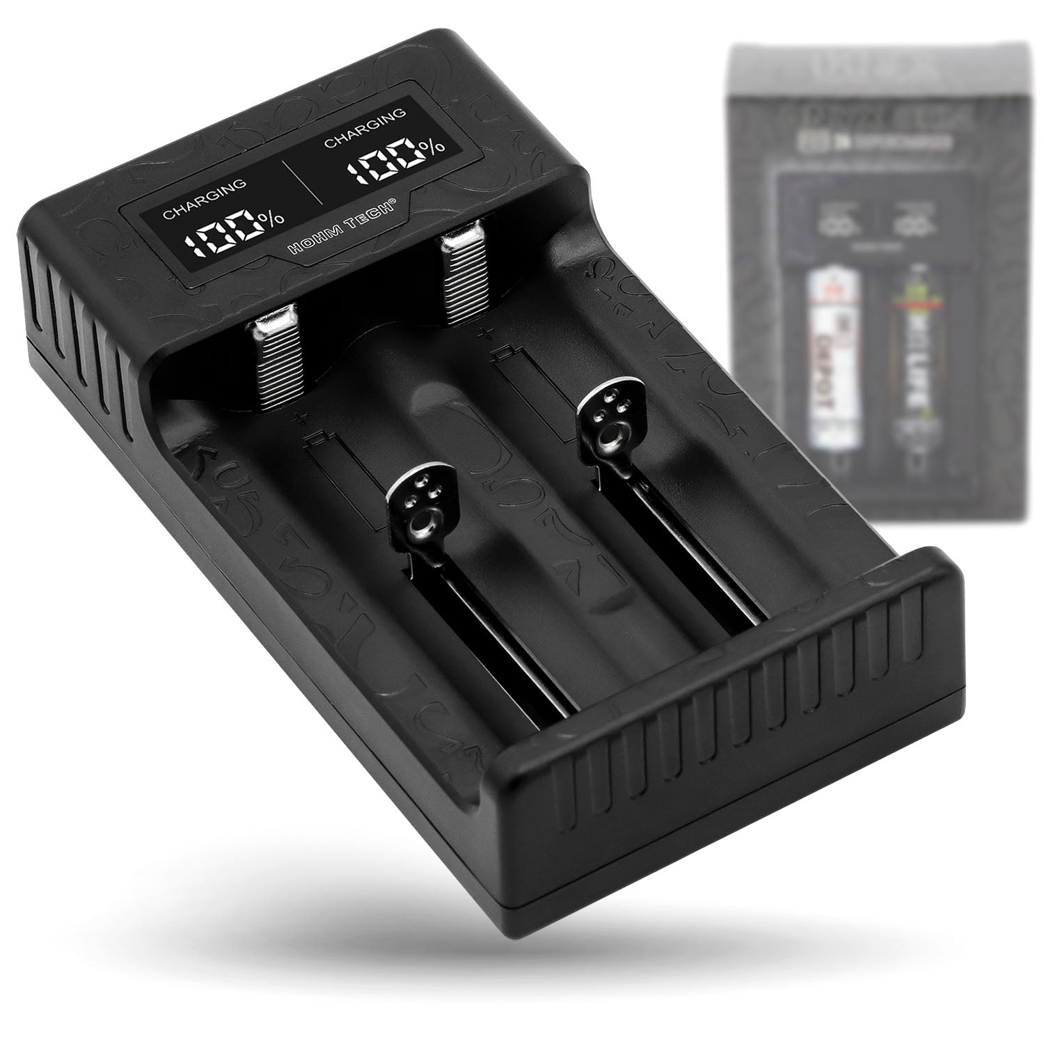 Hohm Tech Onyx 2 Channel Battery Charger with Matrix I/O Display