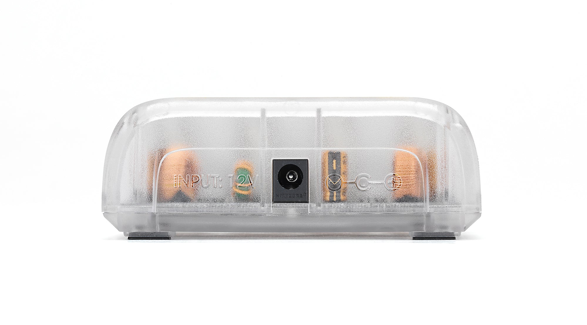 Nitecore Q4 4 Channel Battery Charger - Clear