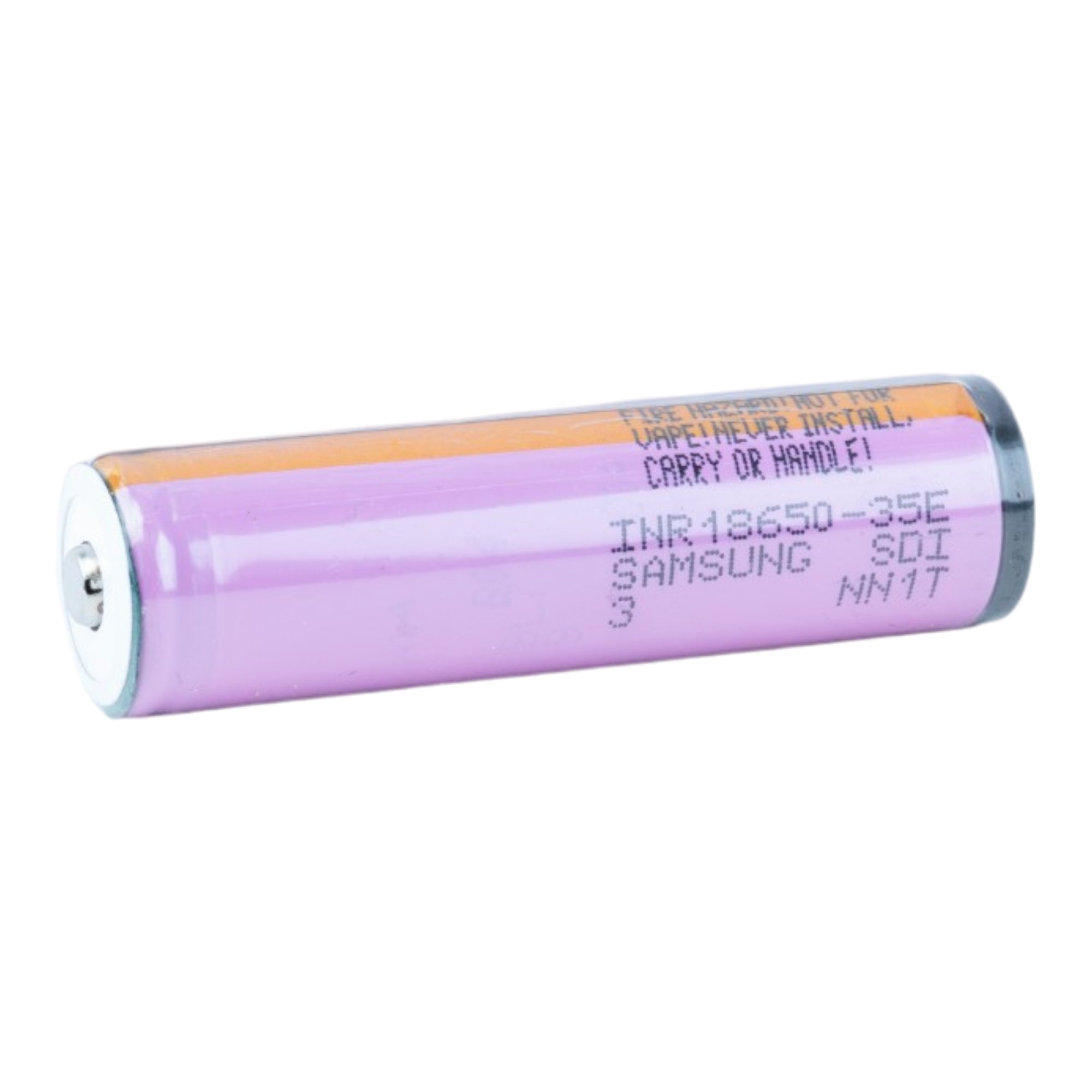 Samsung 35E 18650 3500mAh Battery - Protected Button Top