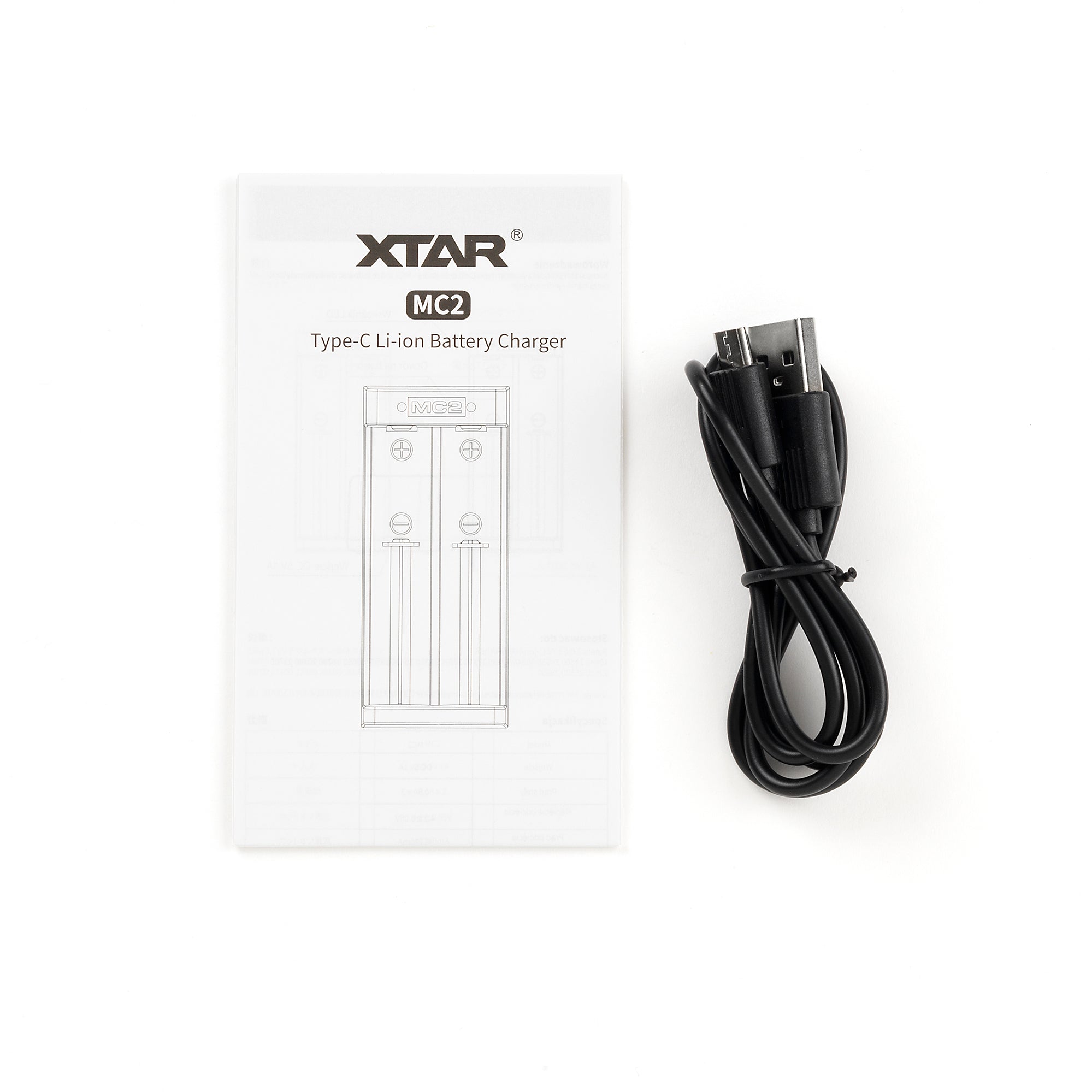 XTAR MC2 2 Channel Battery Charger