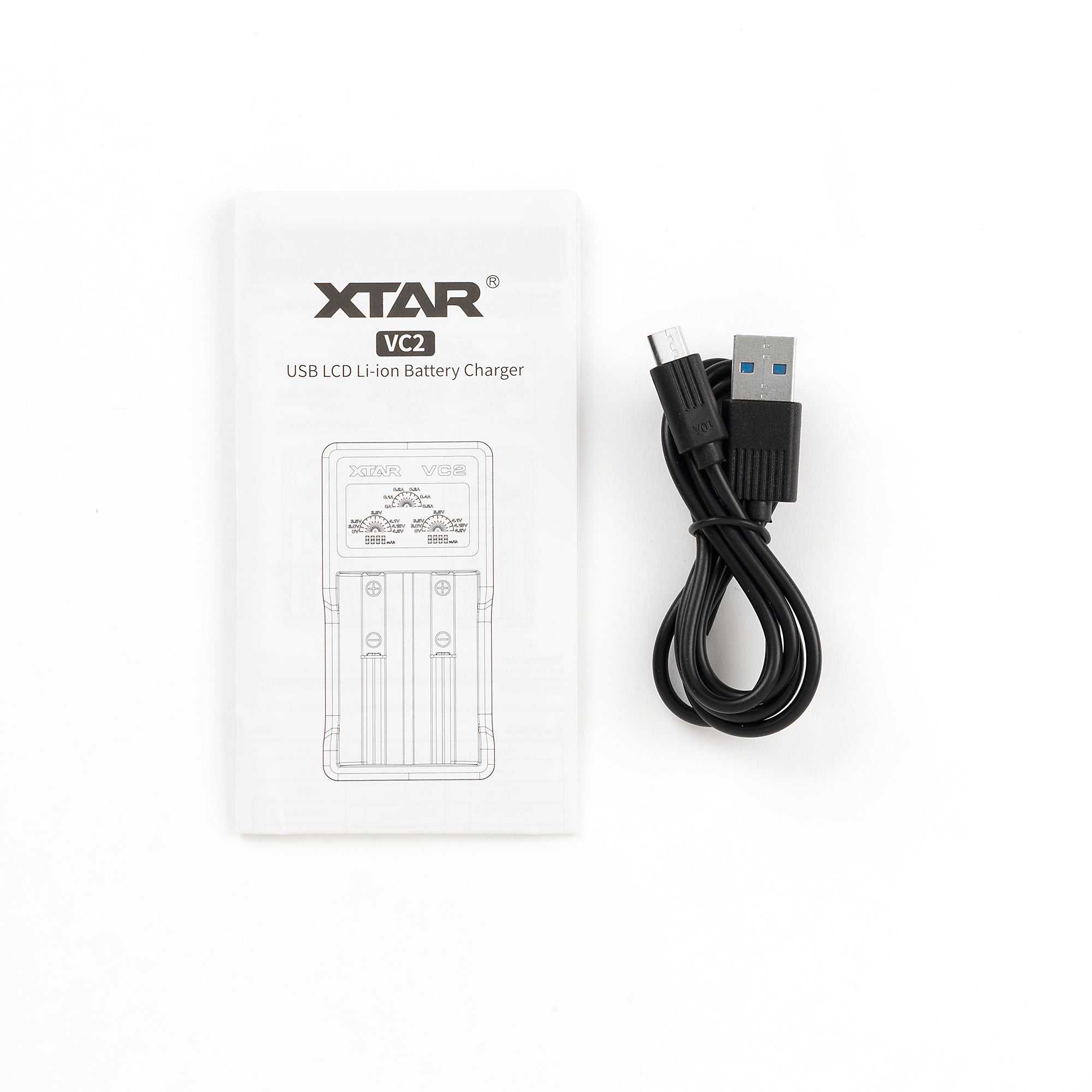 XTAR VC2 2 Channel Digital Battery Charger
