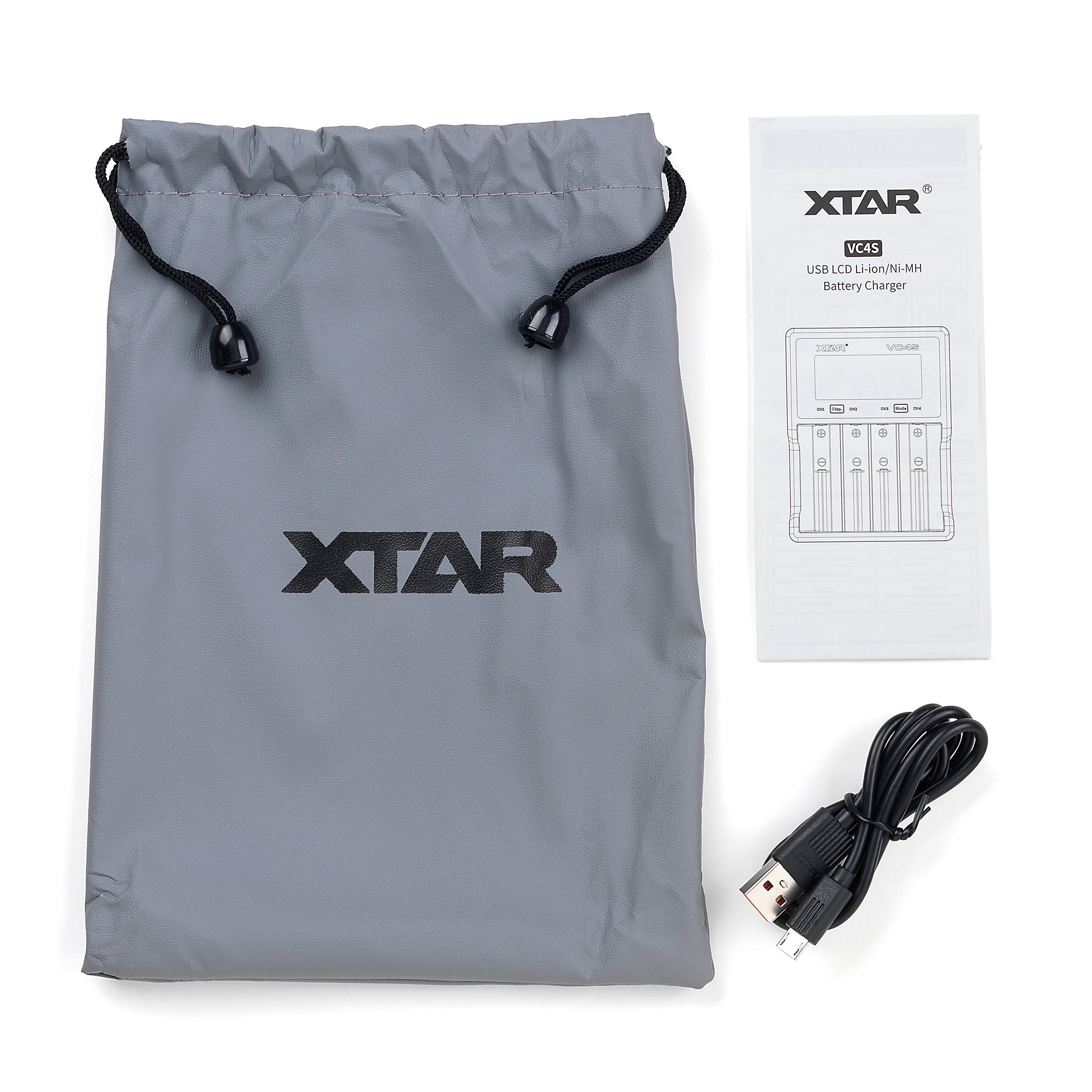 XTAR VC4S 4 Channel Digital Battery Charger