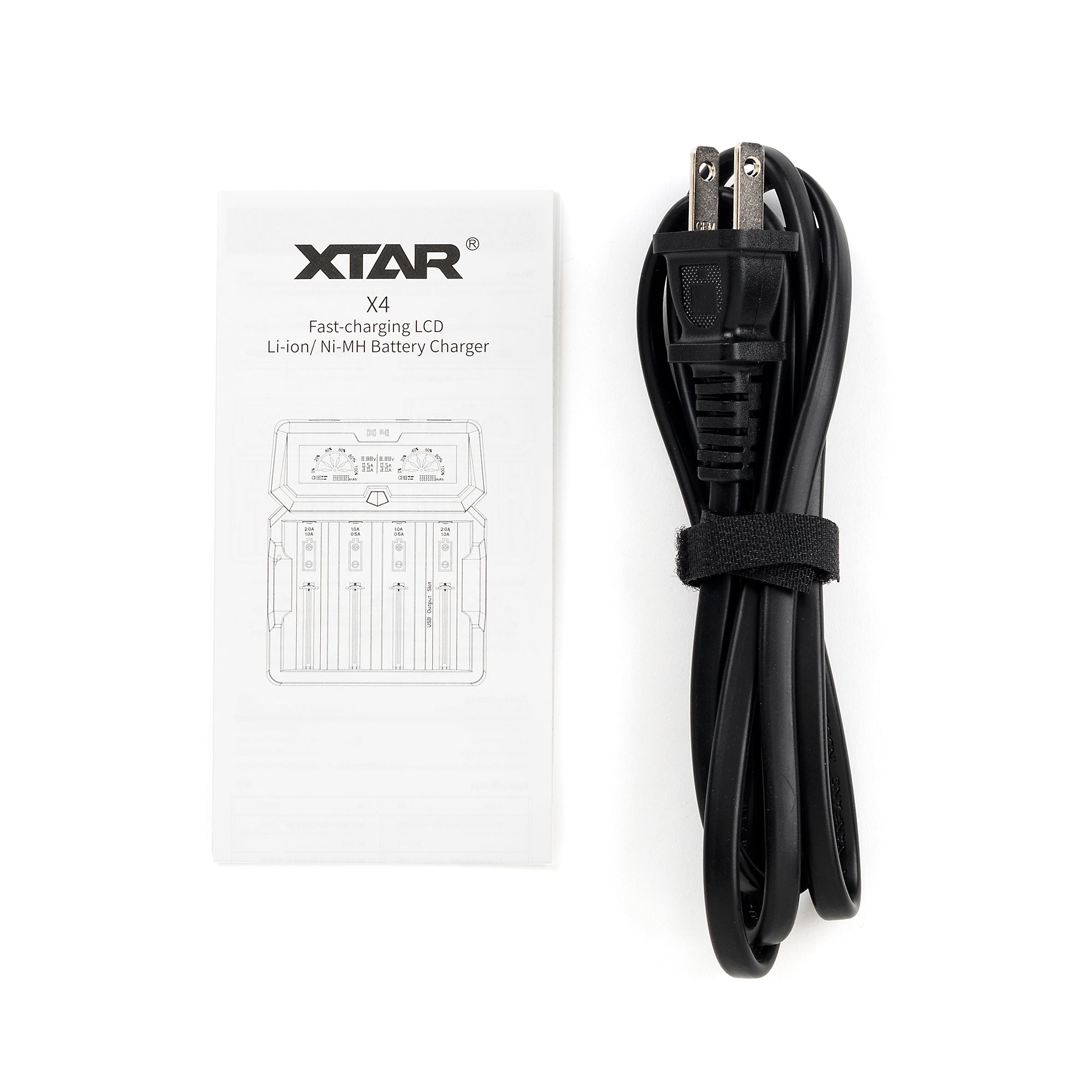 XTAR X4 4 Channel Digital Battery Charger