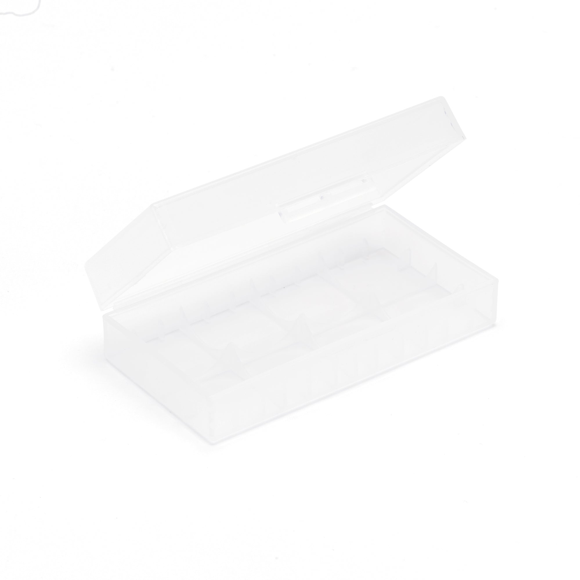 18650 Battery Case (2 Cells) - Clear