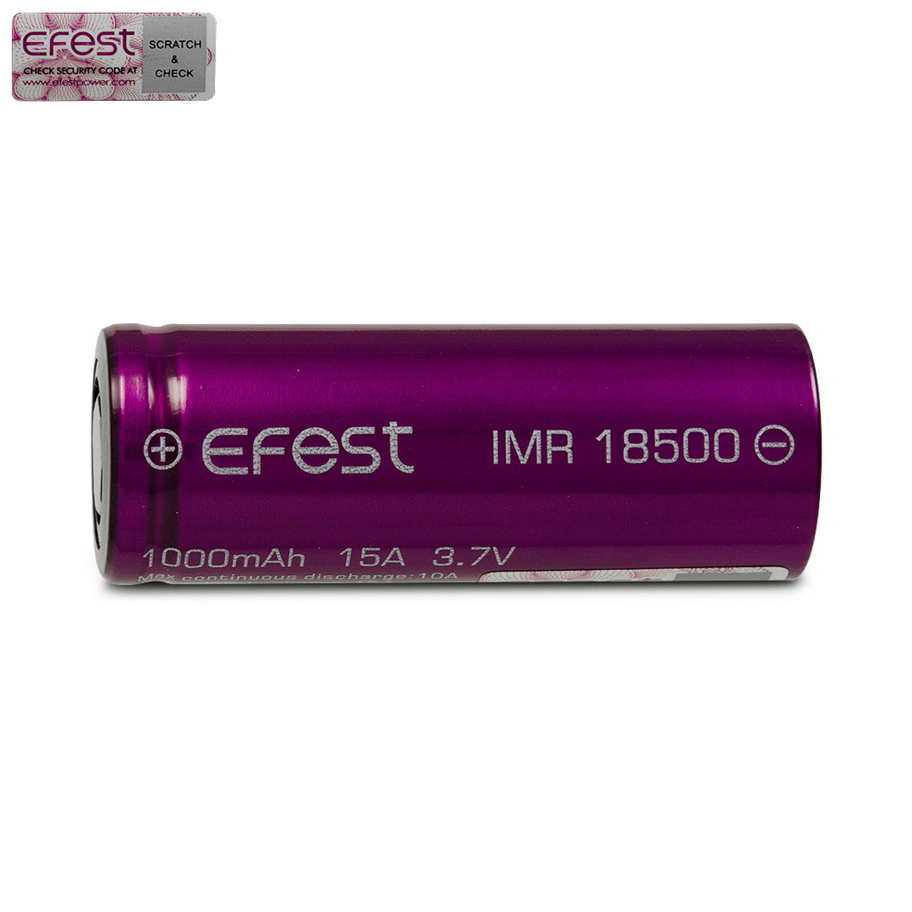 Efest 18500 1000mAh Battery