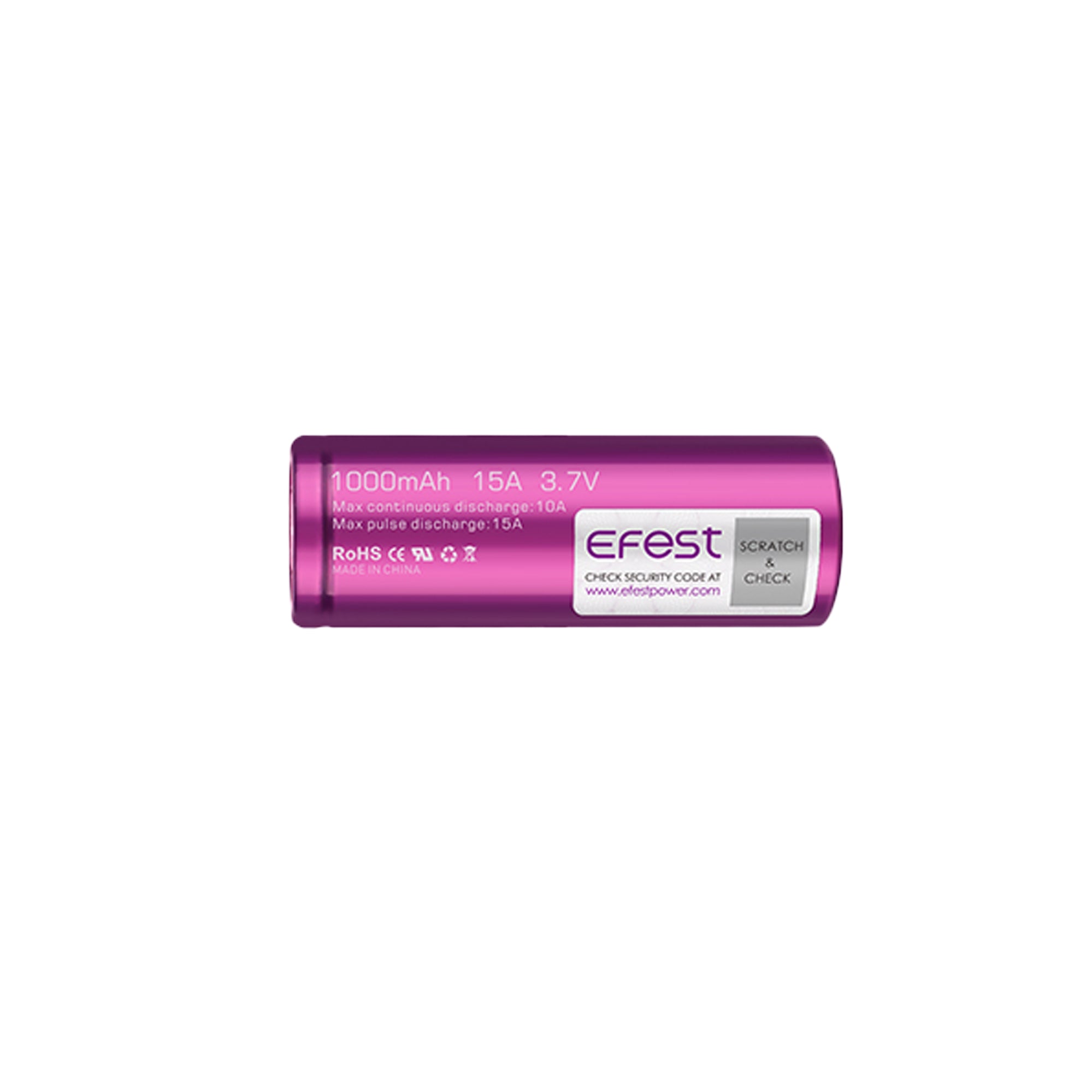 Efest 18500 1000mAh Battery