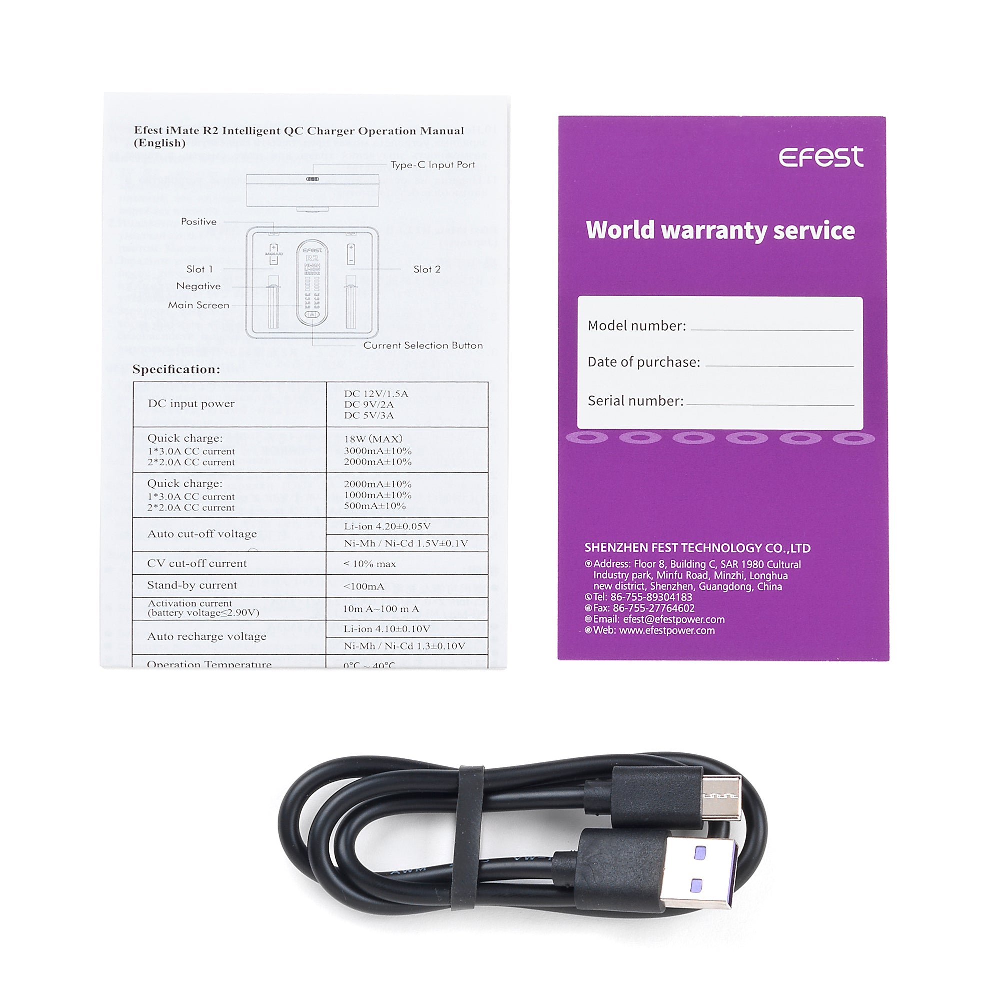 Efest iMate R2 Intelligent QC 2-Channel Charger