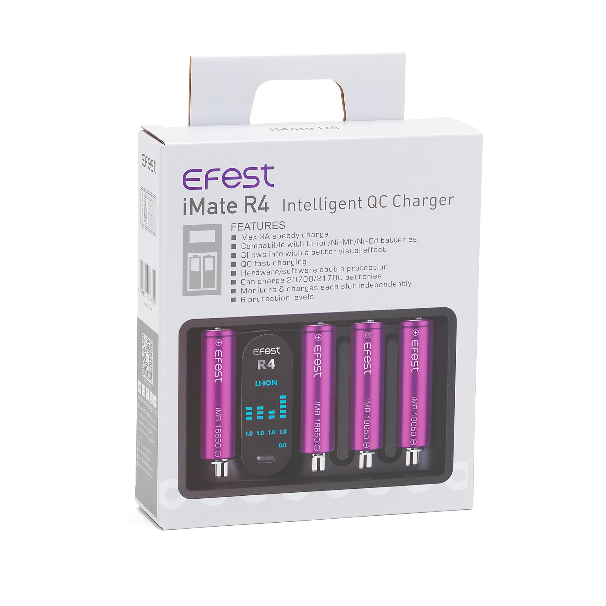 Efest iMate R4 Intelligent QC 4-Channel Charger