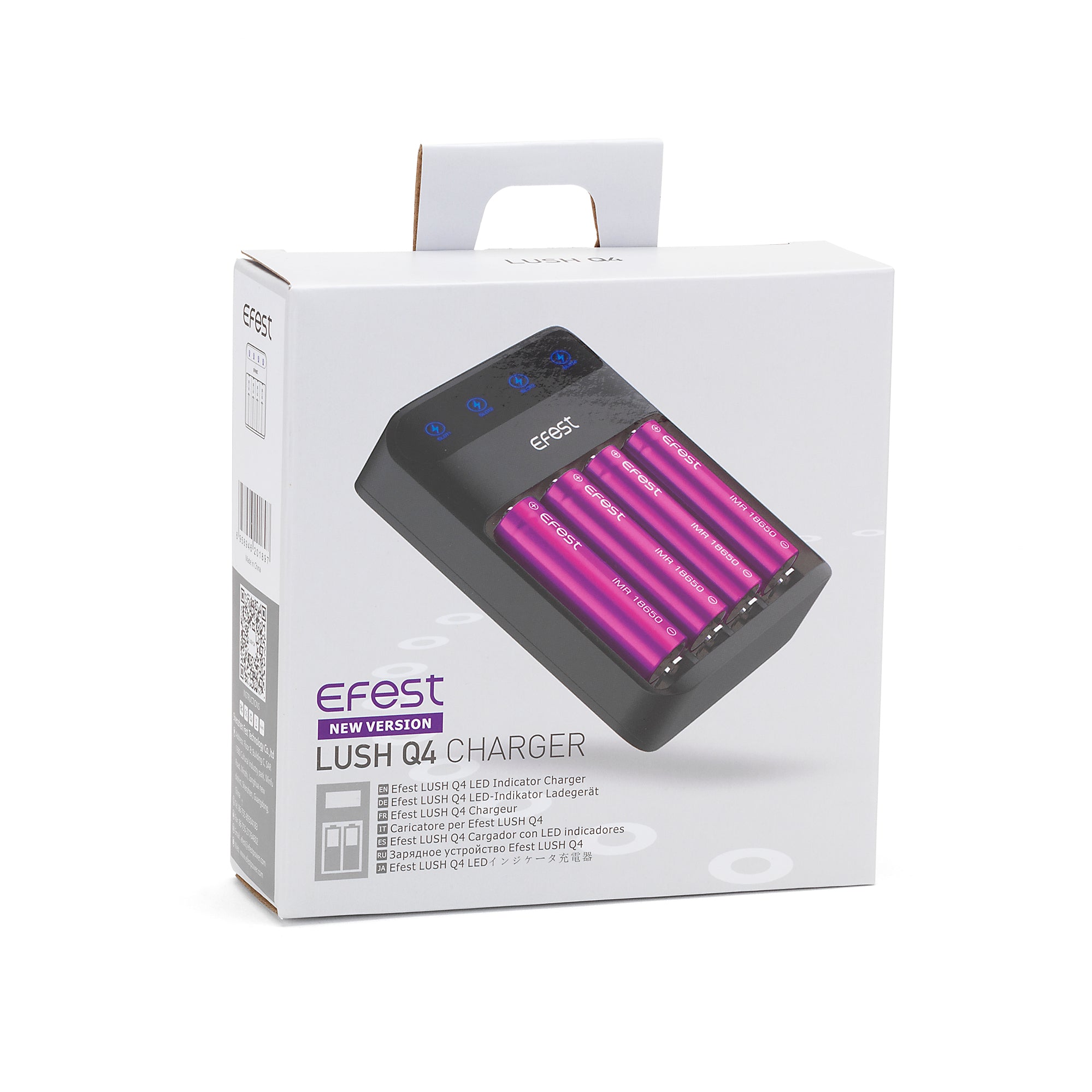 Efest LUSH Q4 4 Channel Battery Charger