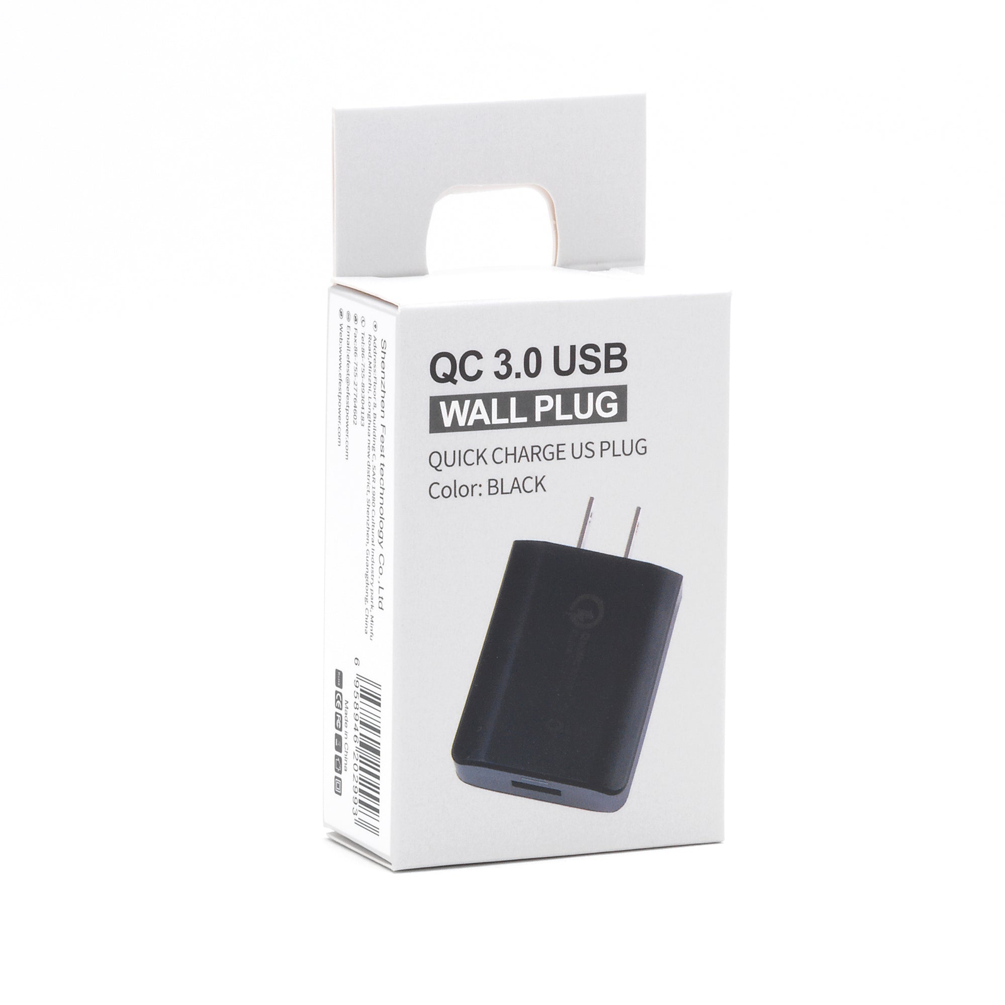 Efest (Qualcomm) Quick Charge QC3.0 3A 18W Wall Adapter