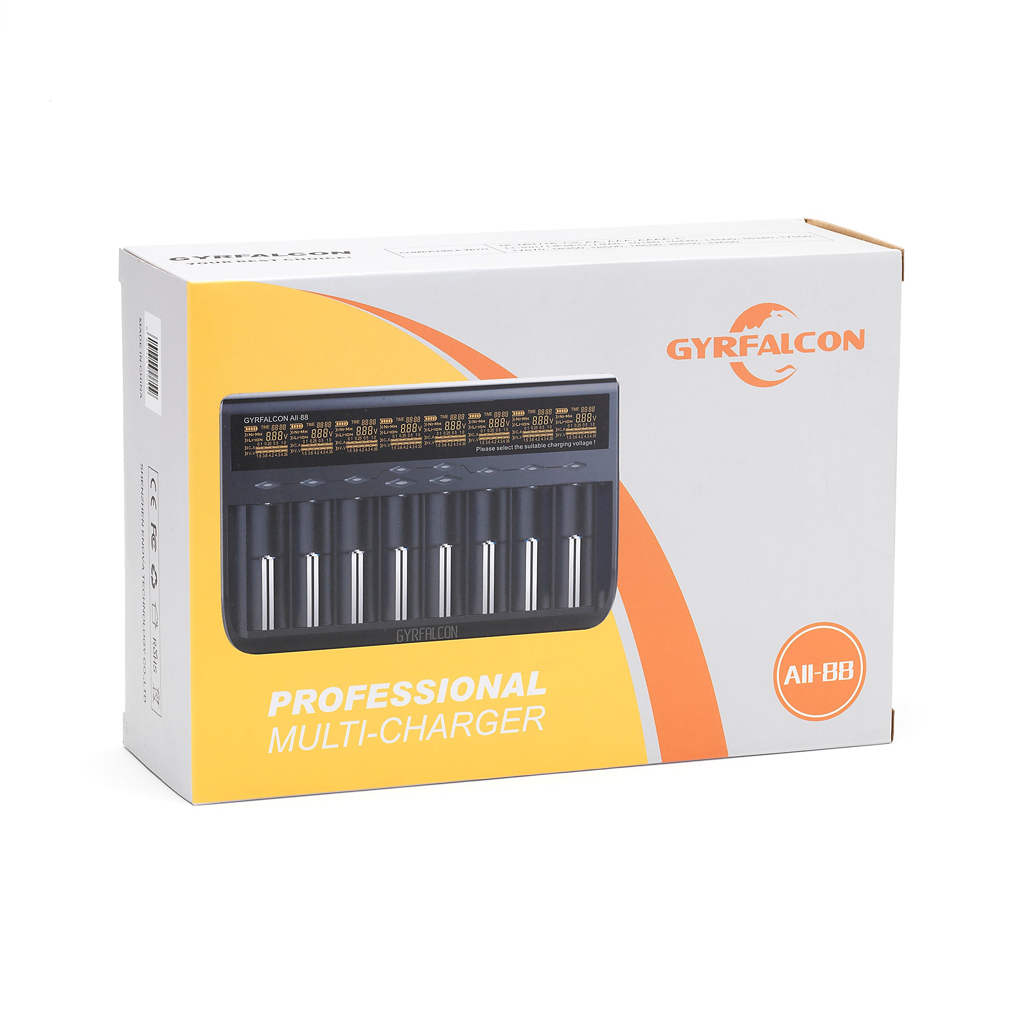 GYRFALCON All-88 8 Channel Digital Battery Charger