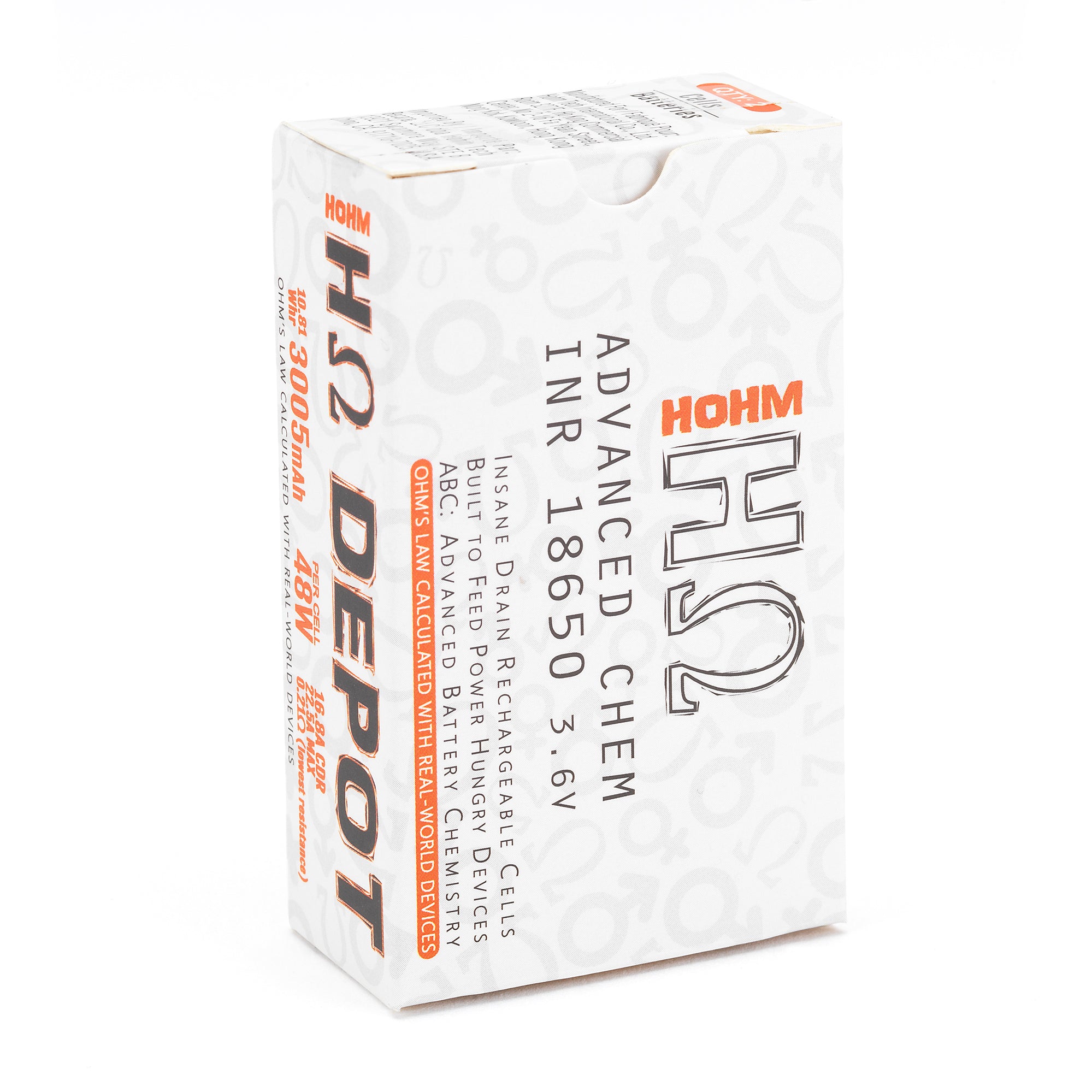 Hohm Tech Depot 18650 3005mAh 16.8A Battery