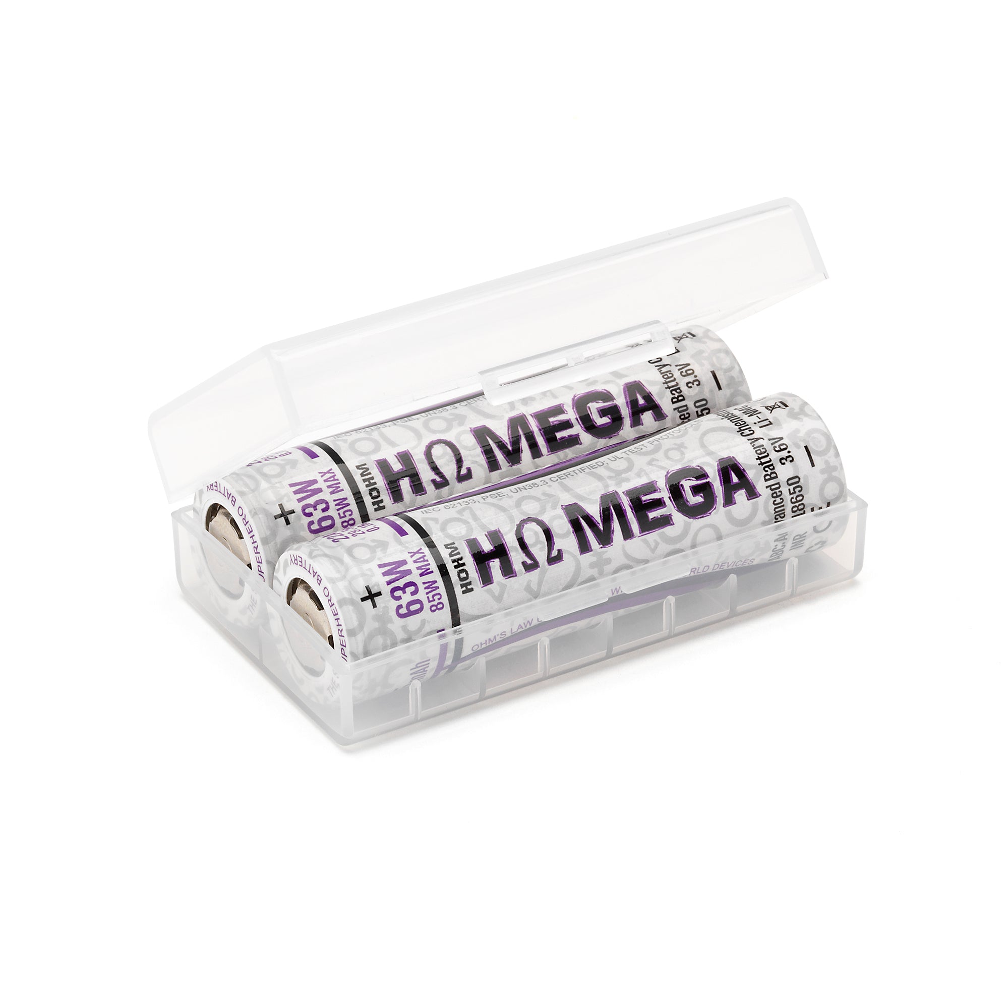 Hohm Tech Mega 18650 2505mAh 22A Battery