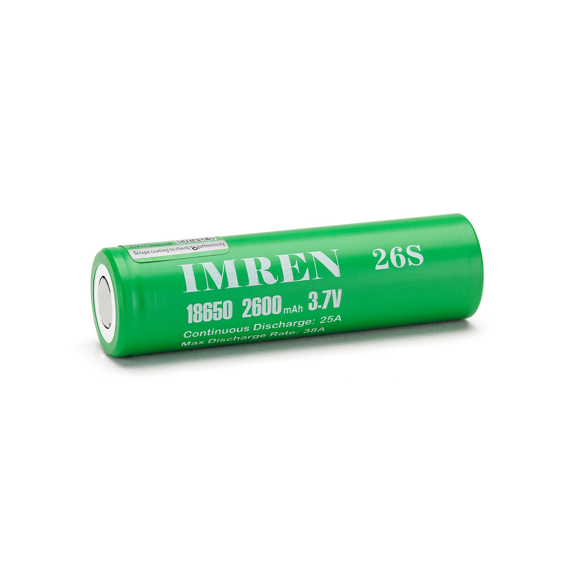 IMREN 26S 18650 2600mAh 25A Battery