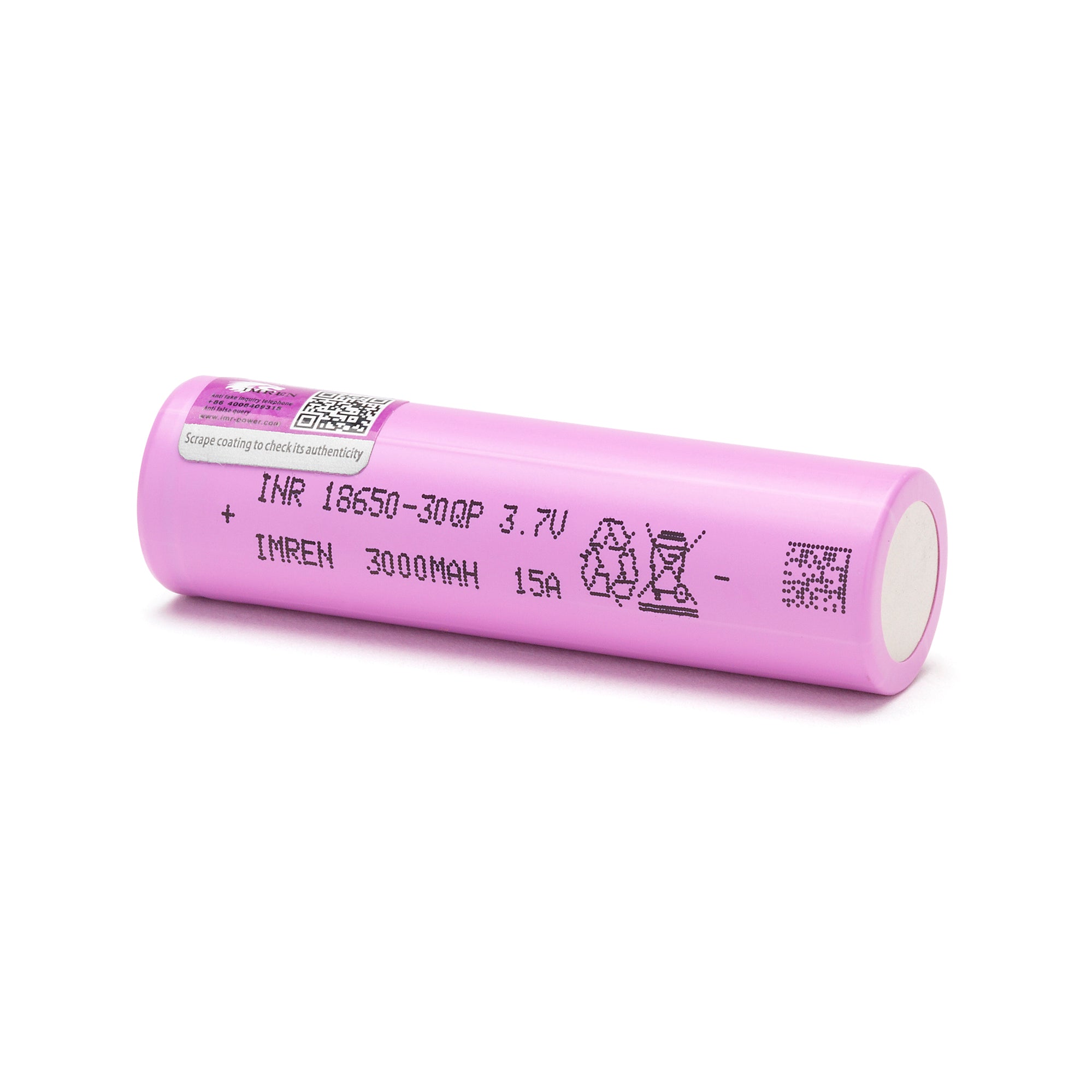 IMREN 30QP 18650 3000mAh 15A Battery