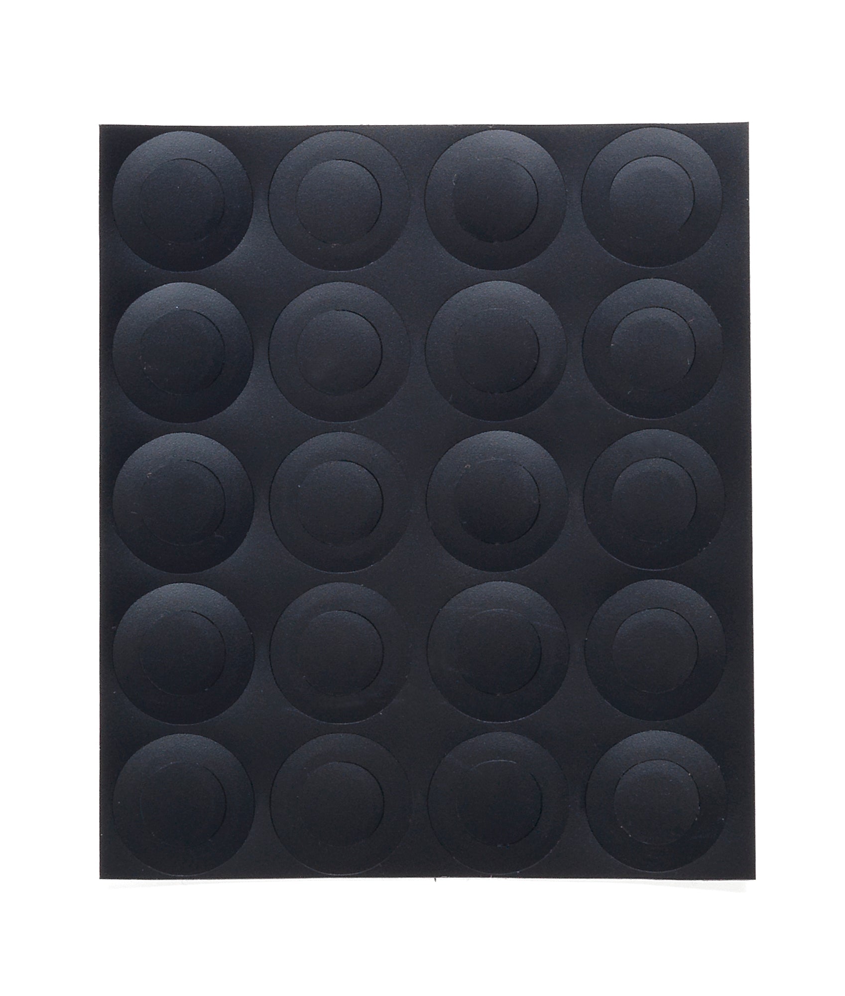 18650 Battery Terminal Insulators - 20pcs - Black Plastic