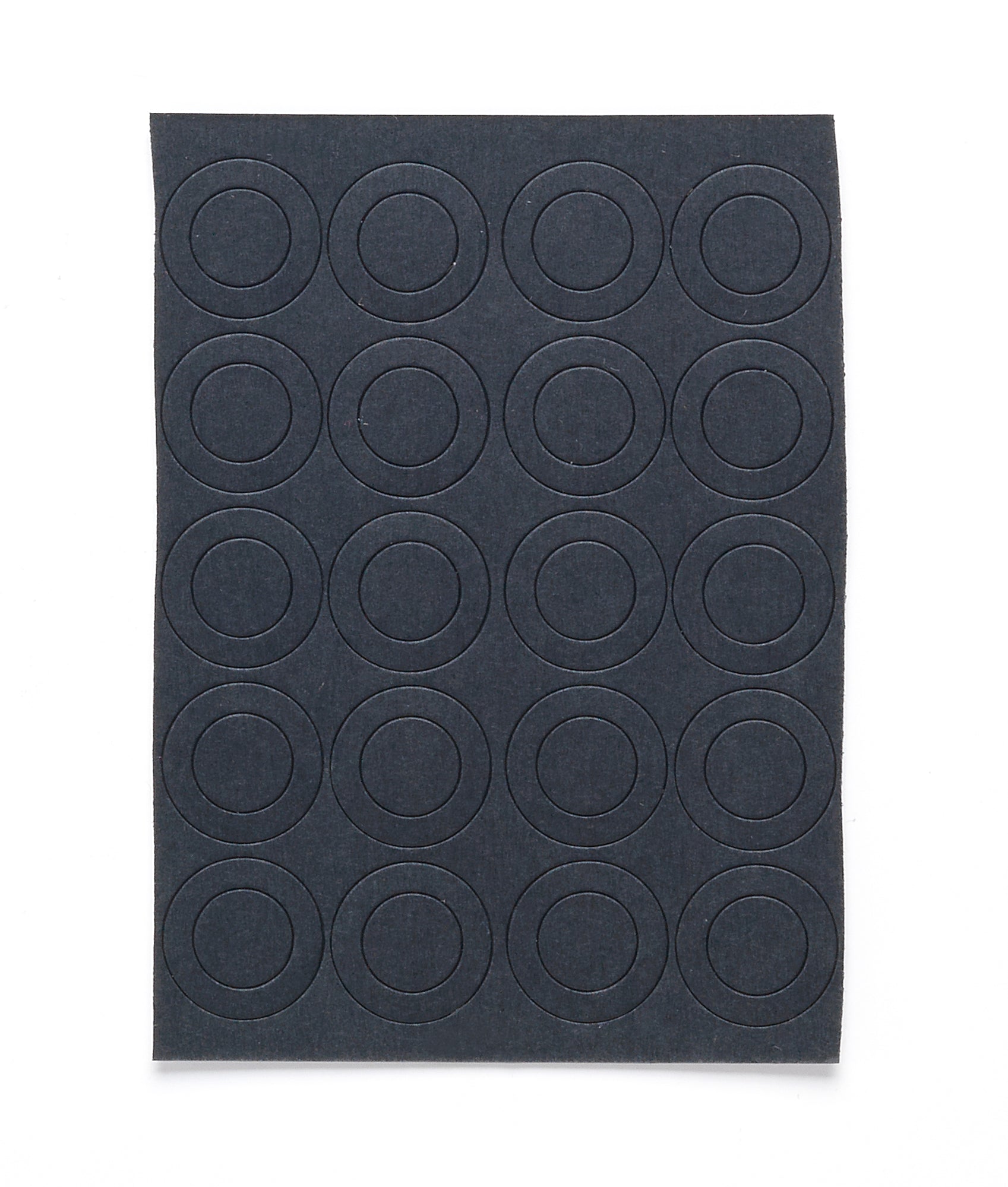 18650 Battery Terminal Insulators - 20pcs - Black Paper