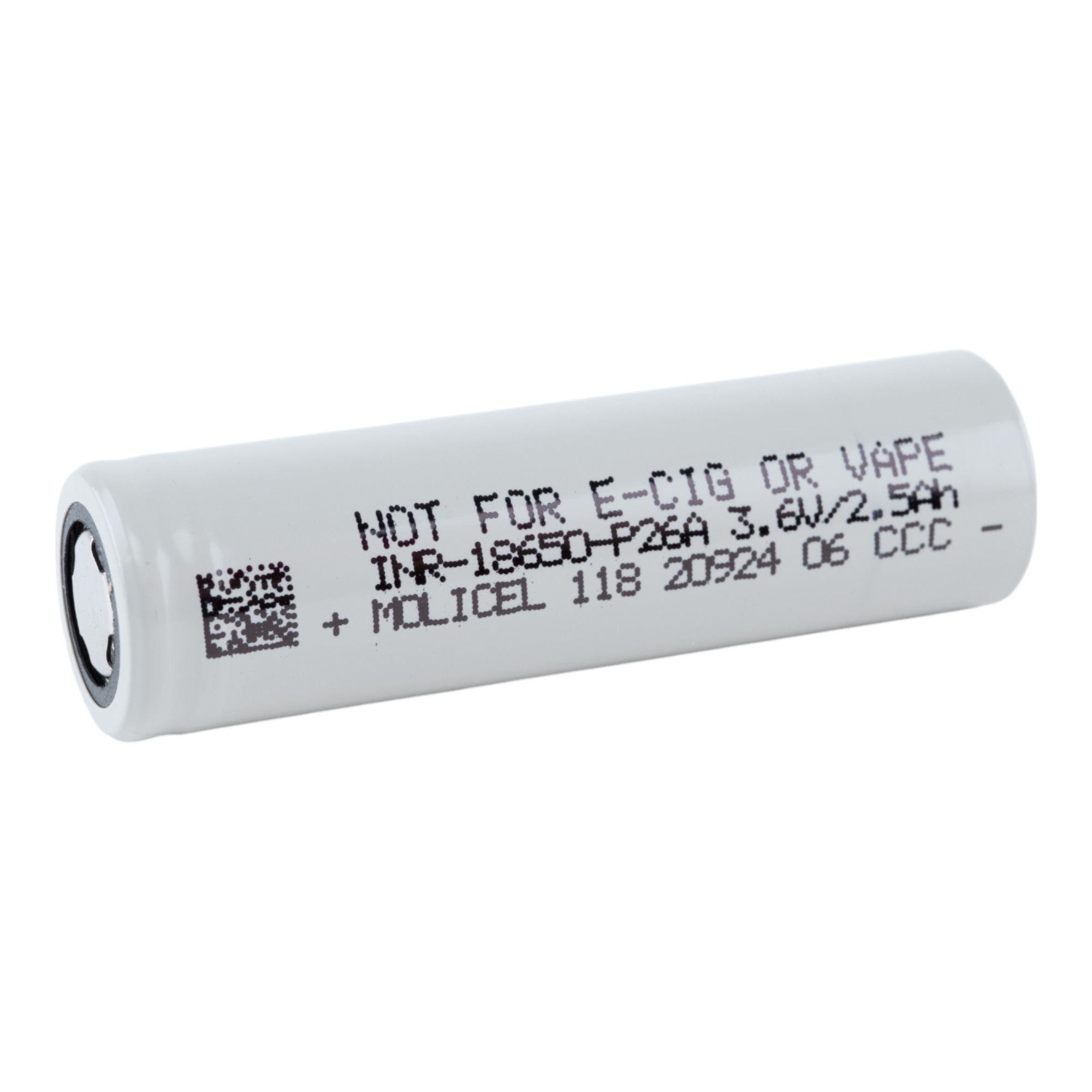 Molicel P26A 18650 2600mAh 35A High-Power Battery