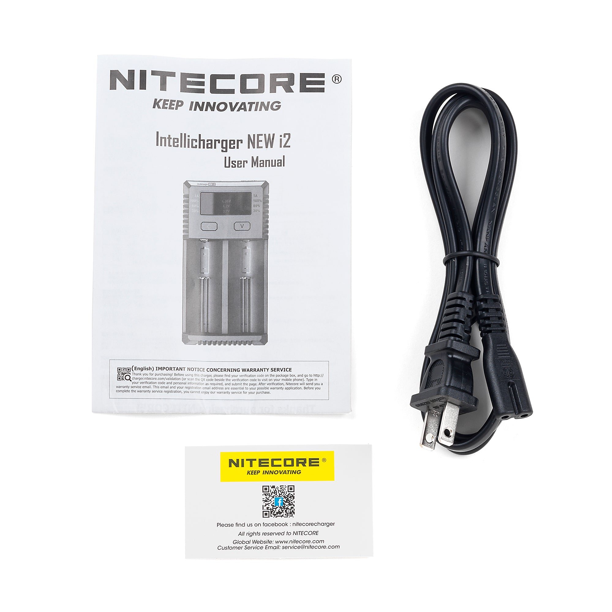 Nitecore i2 2 Channel Battery Charger