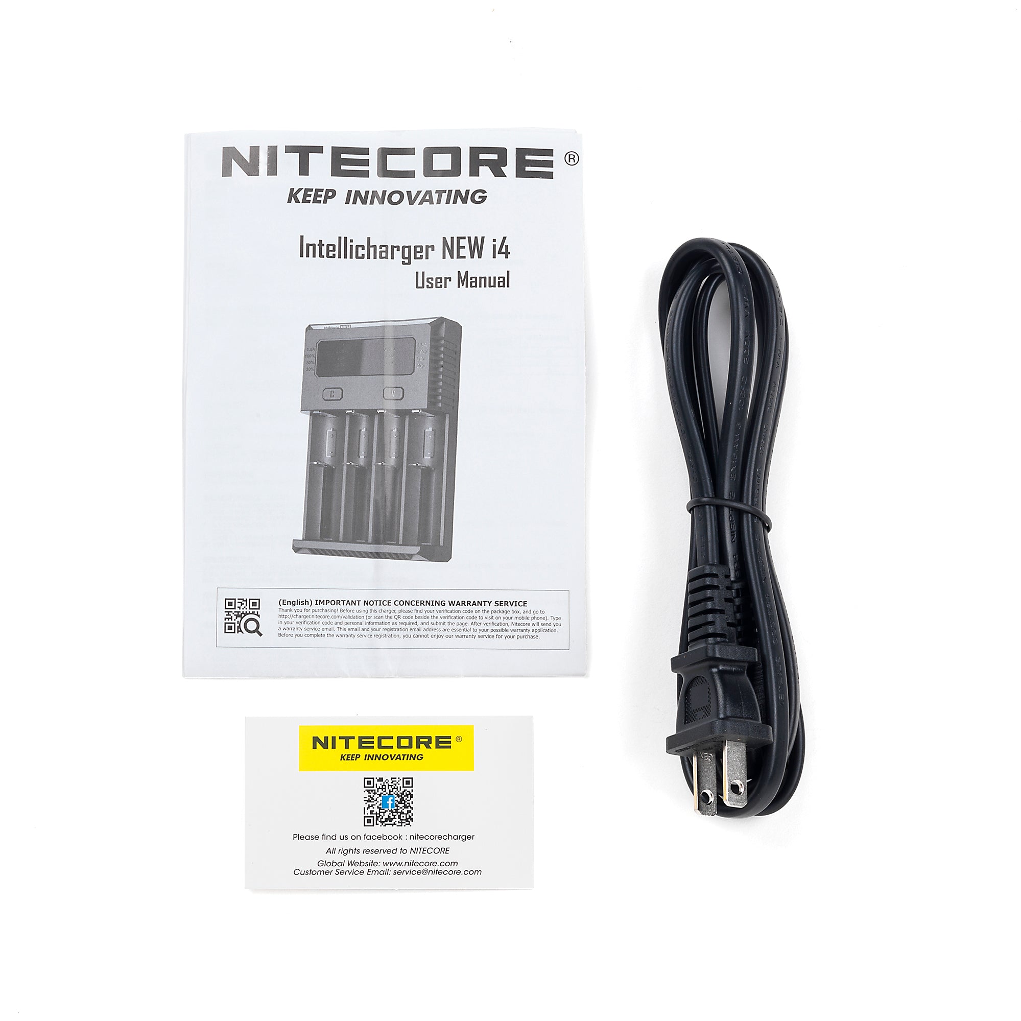 Nitecore i4 4 Channel Battery Charger