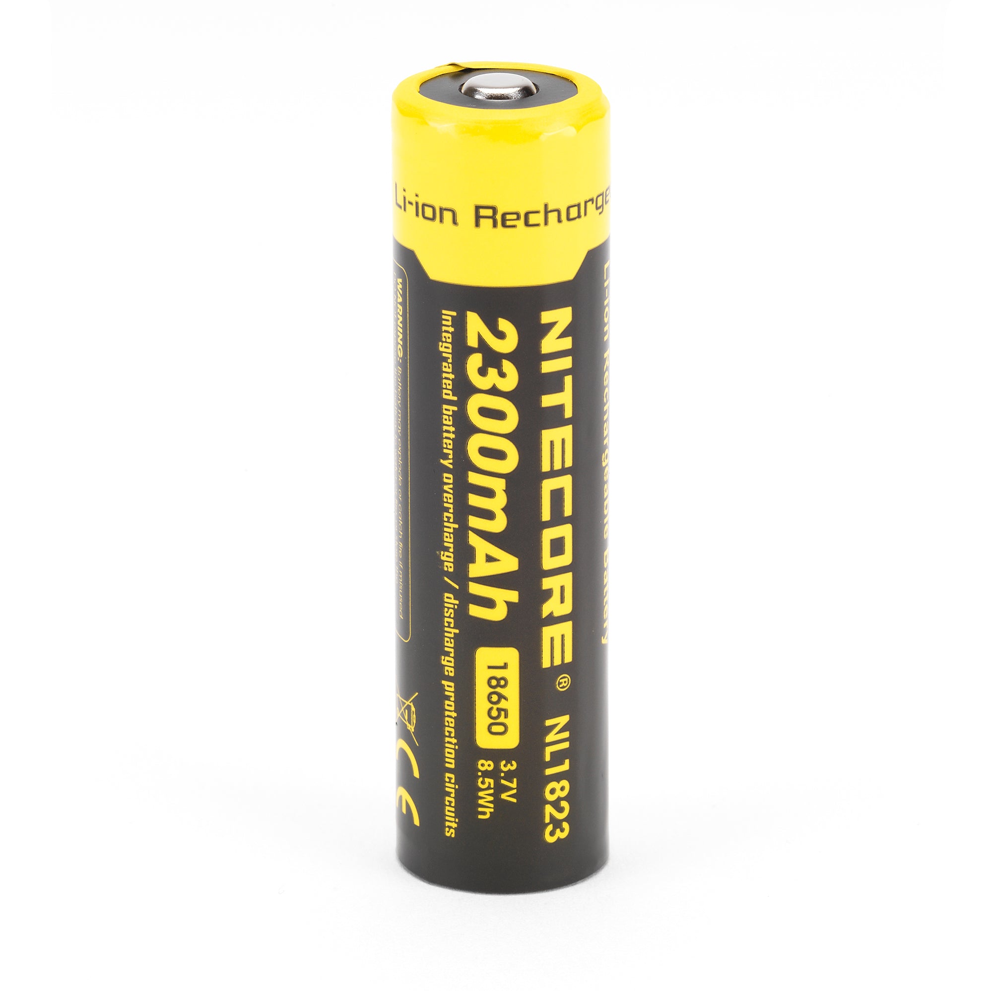 Nitecore NL1823 18650 2300mAh Battery - Protected Button Top