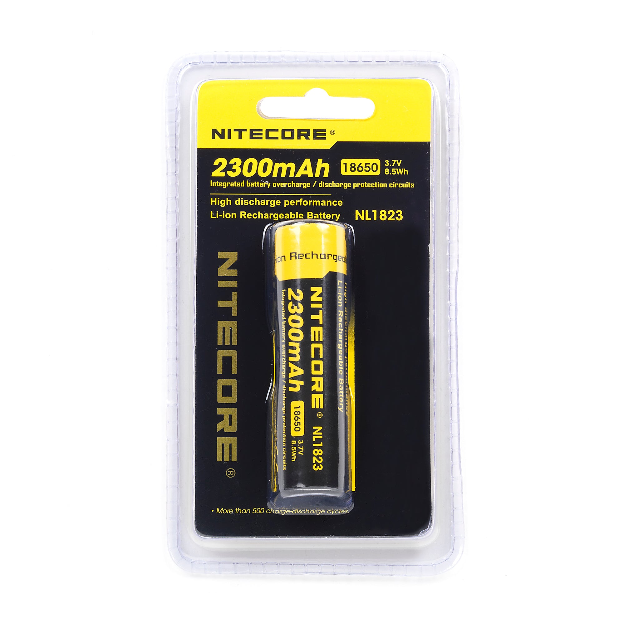 Nitecore NL1823 18650 2300mAh Battery - Protected Button Top