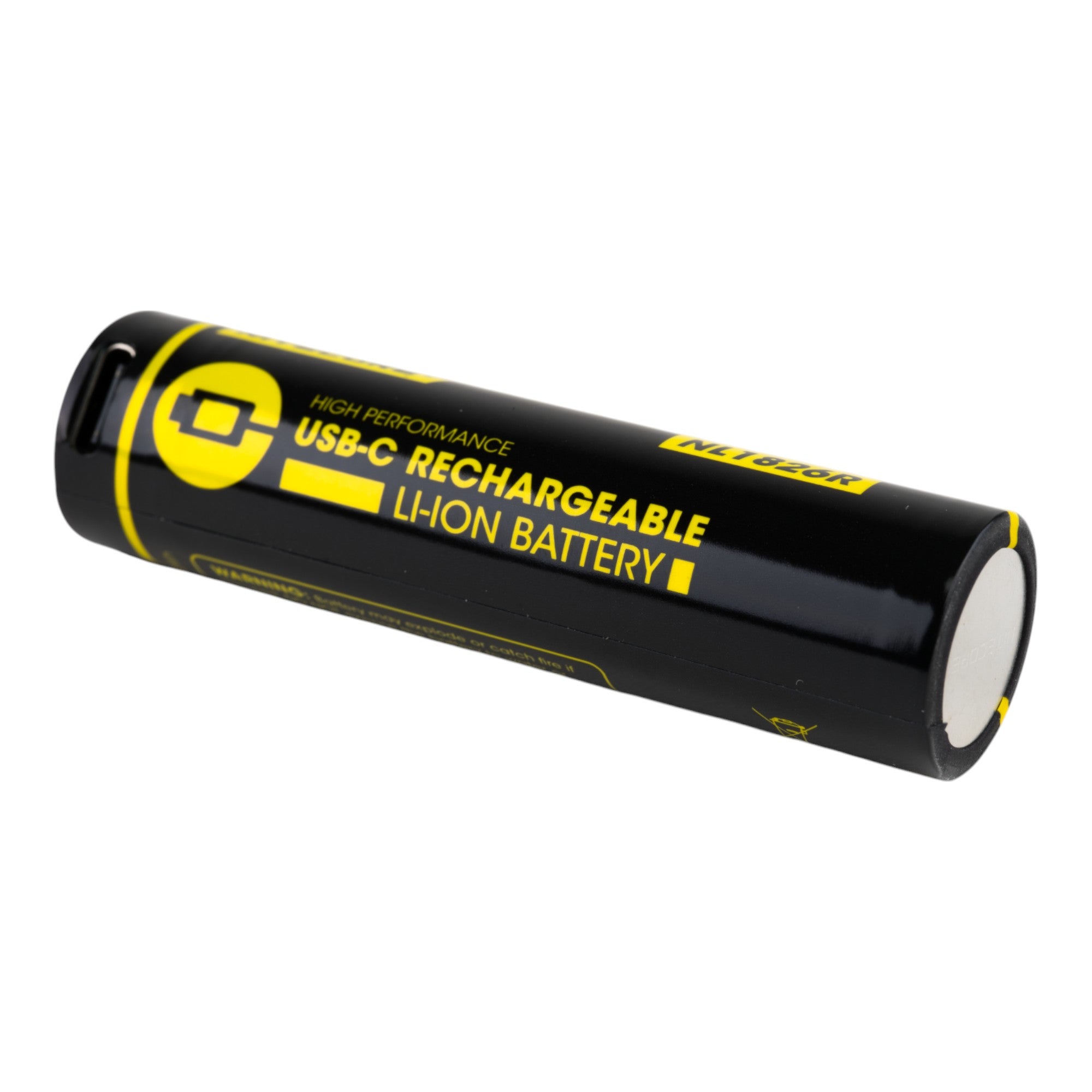 Nitecore 18650 NL1826R 2600mAh USB-C Rechargeable Battery