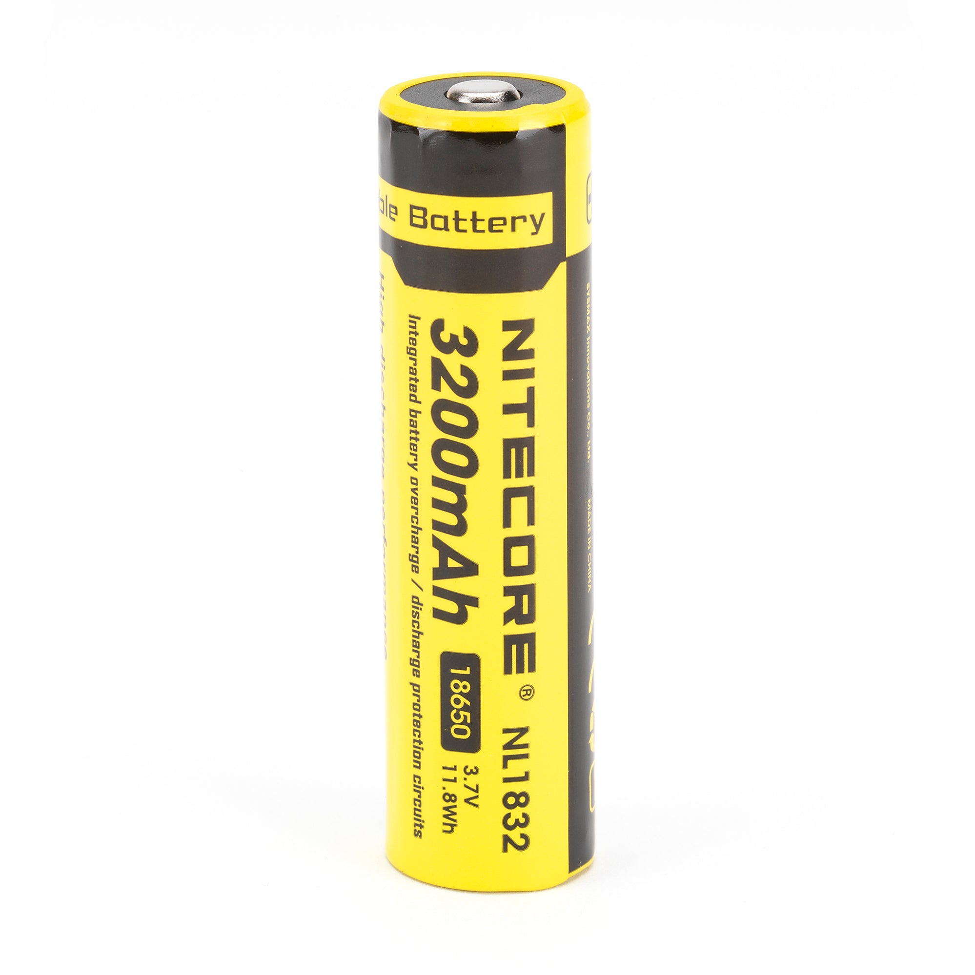 Nitecore NL1832 18650 3200mAh Battery - Protected Button Top