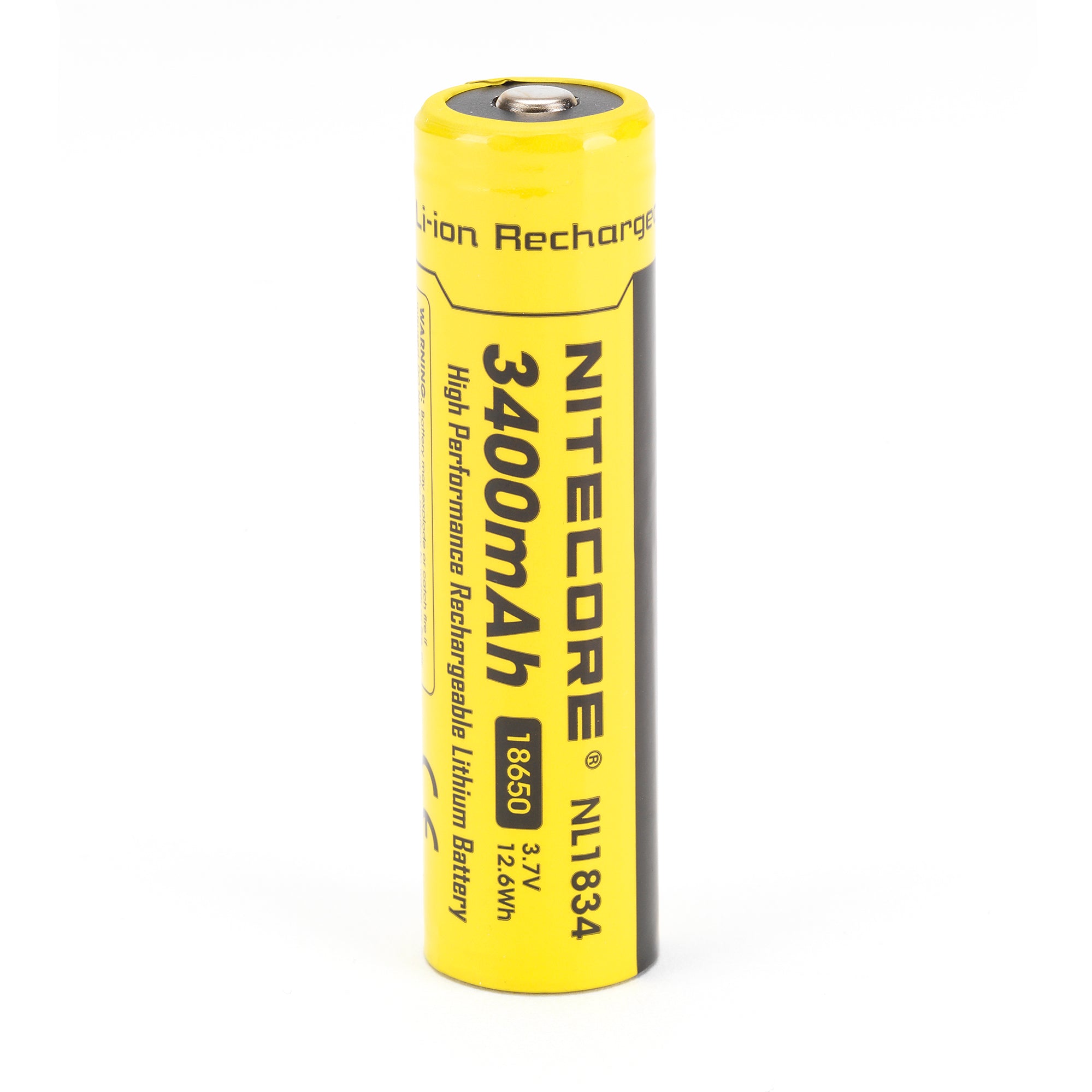 Nitecore NL1834 18650 3400mAh Battery - Protected Button Top