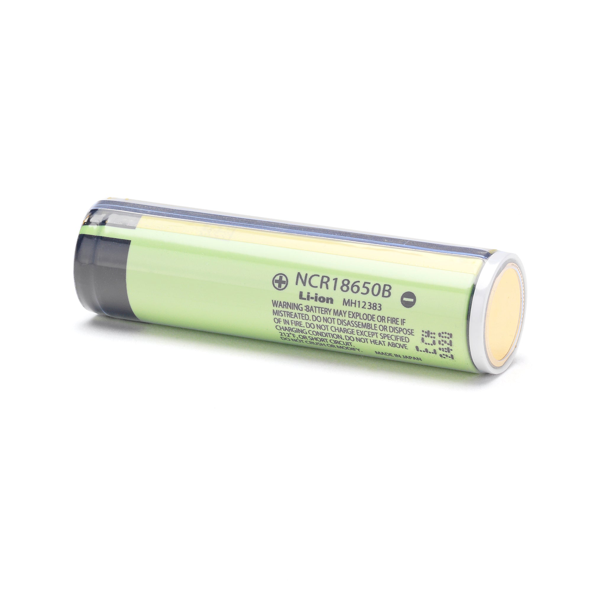 Panasonic NCR18650B 3350mAh 4.87A Battery - Protected Button Top