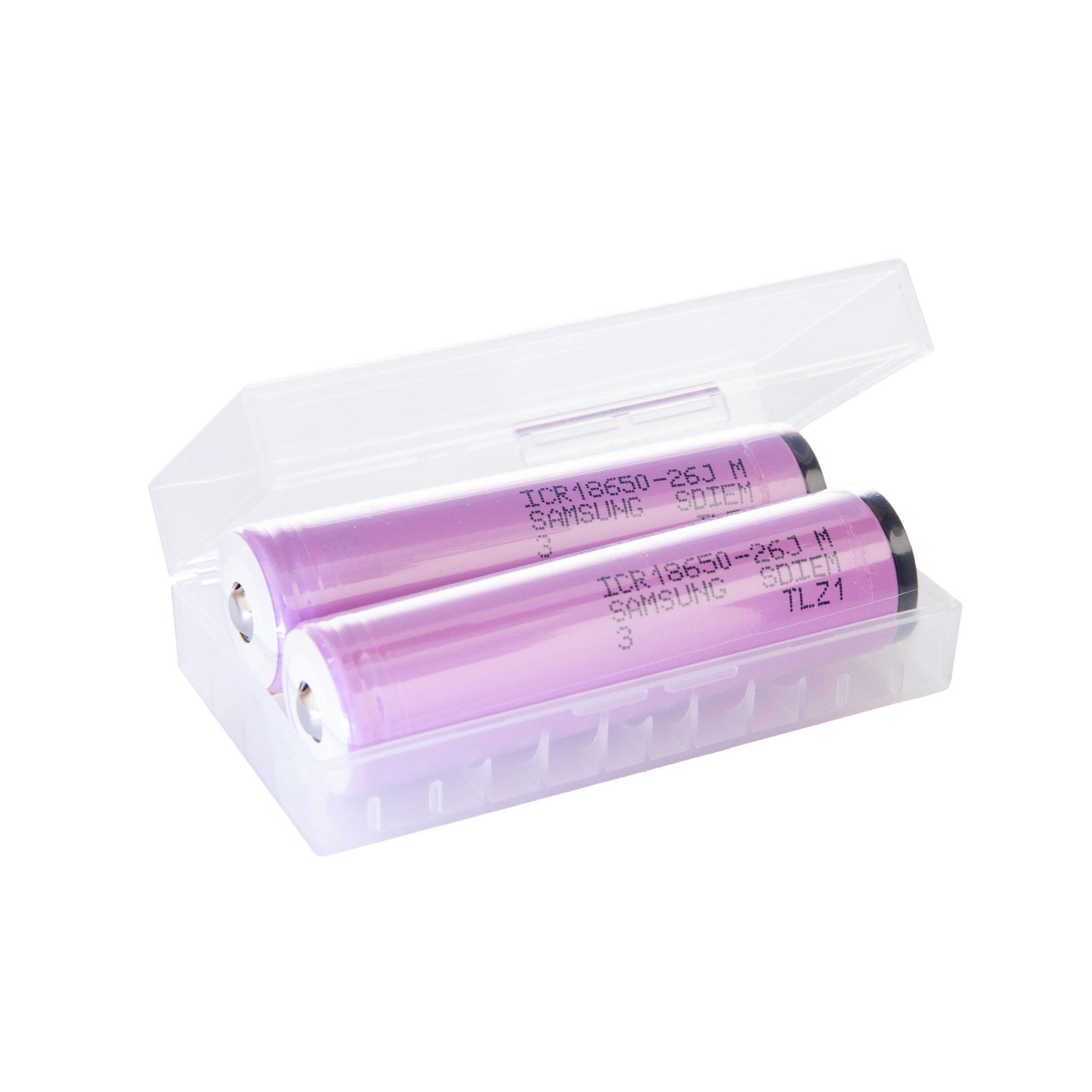 Samsung 26J 18650 2600mAh 5.2A Battery - Protected Button Top