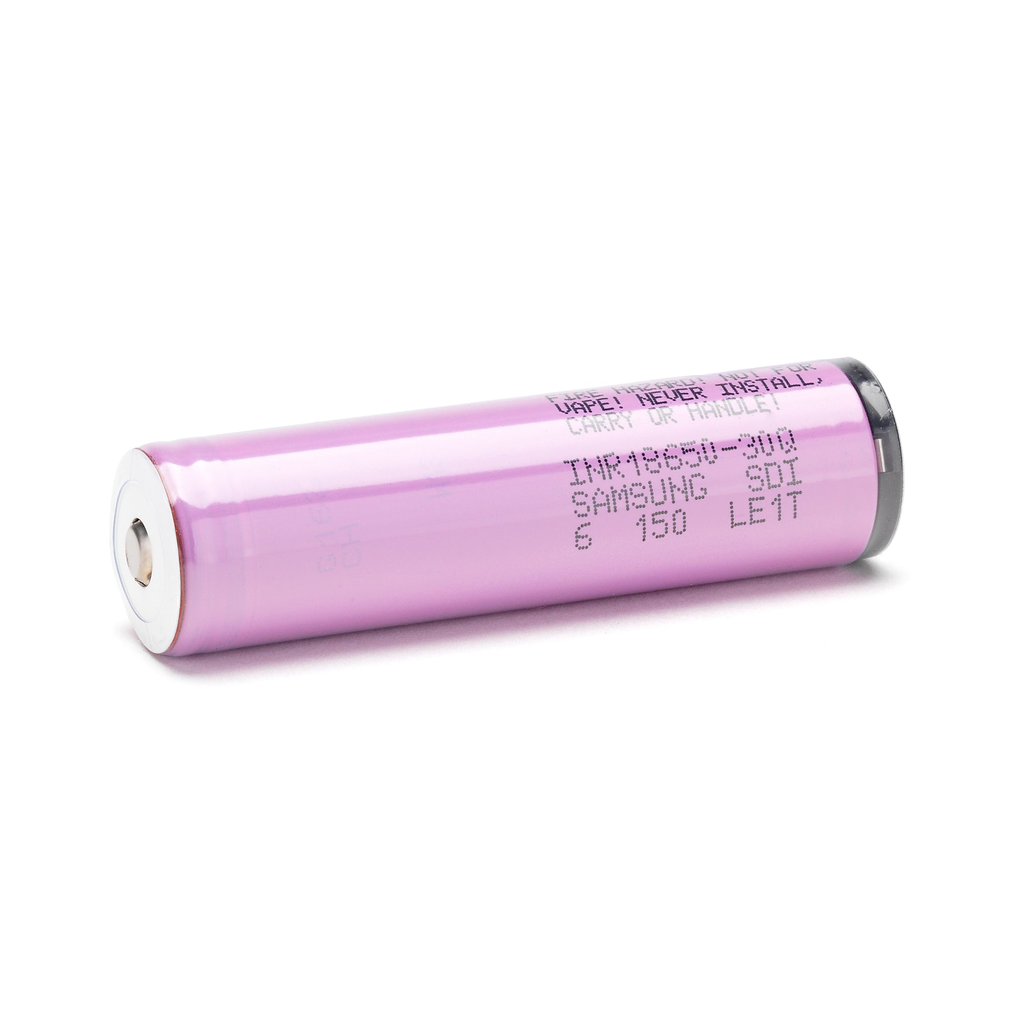 Samsung 30Q 18650 3000mAh Battery - Protected Button Top