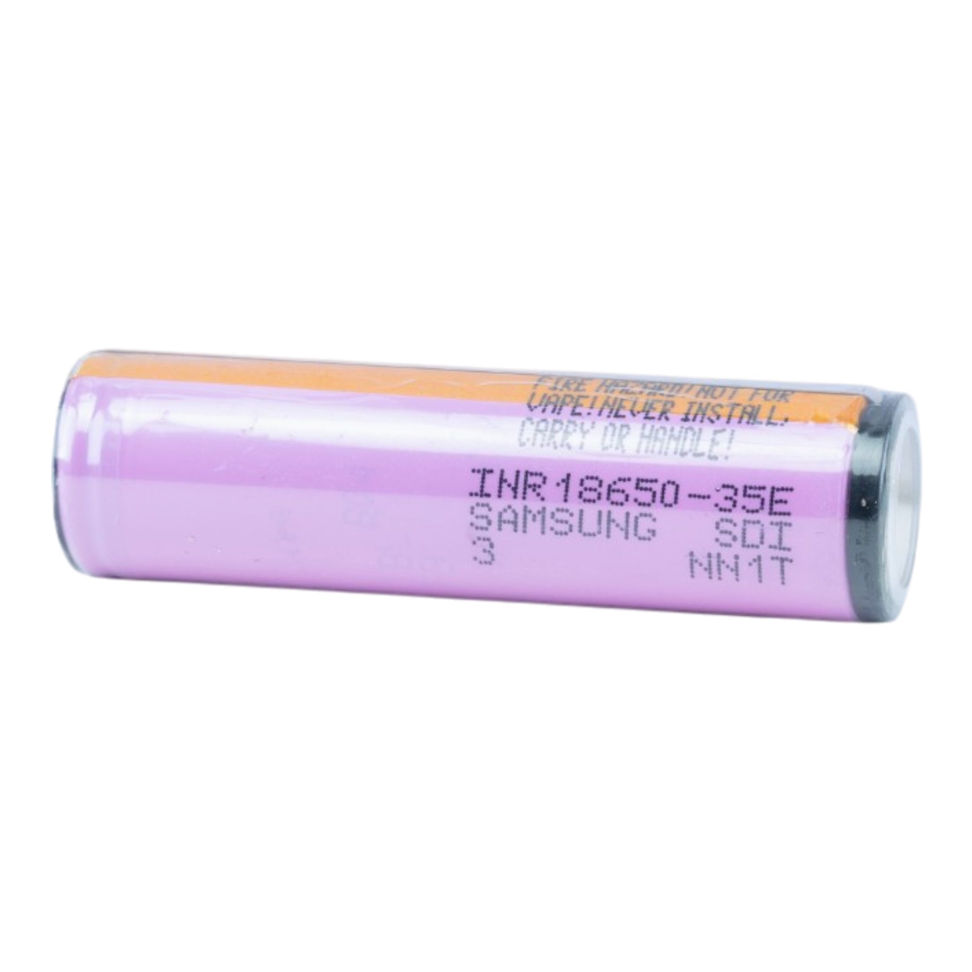 Samsung 35E 18650 3500mAh Battery - Protected Button Top