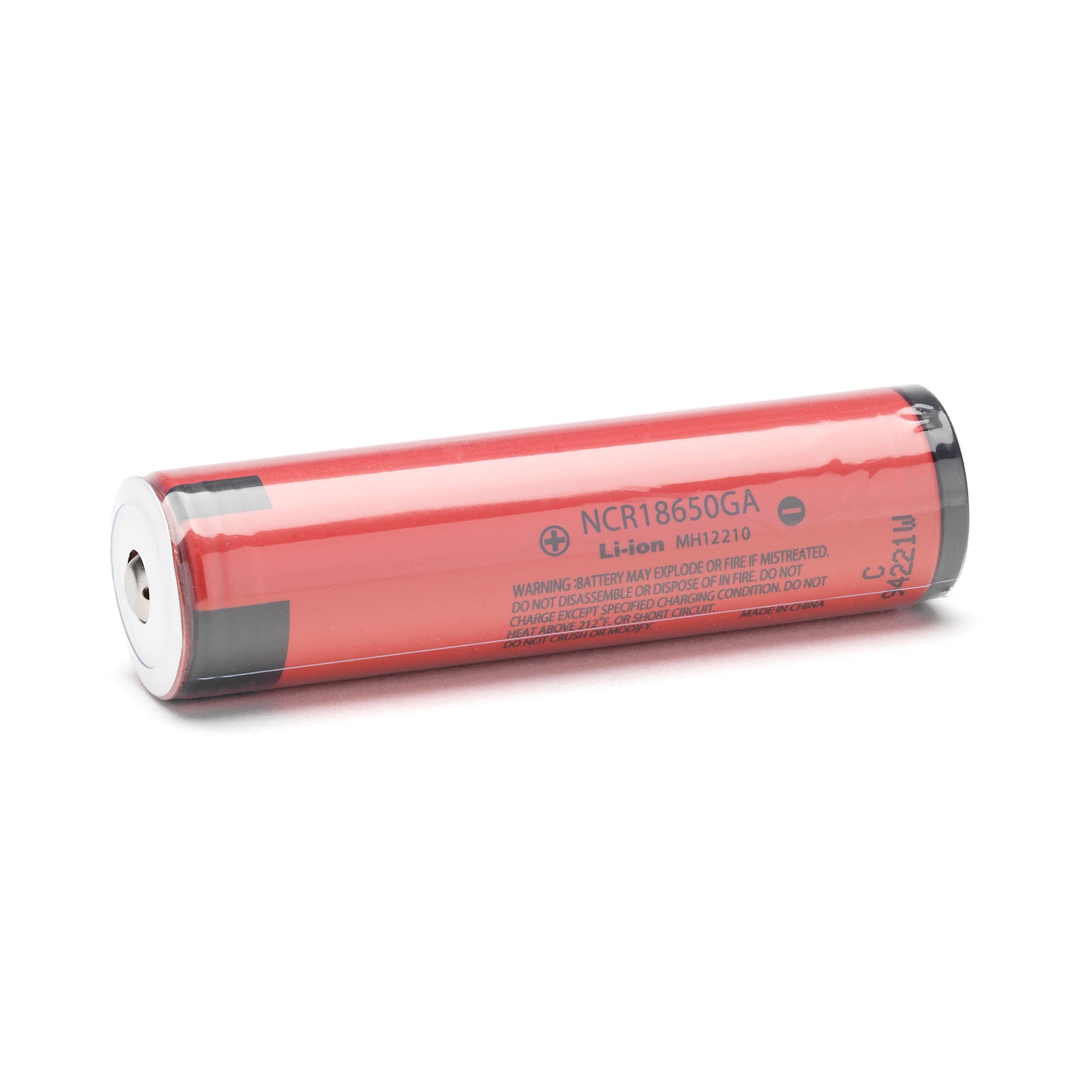 Panasonic | Sanyo NCR18650GA 3450mAh 10A Battery - Protected Button Top