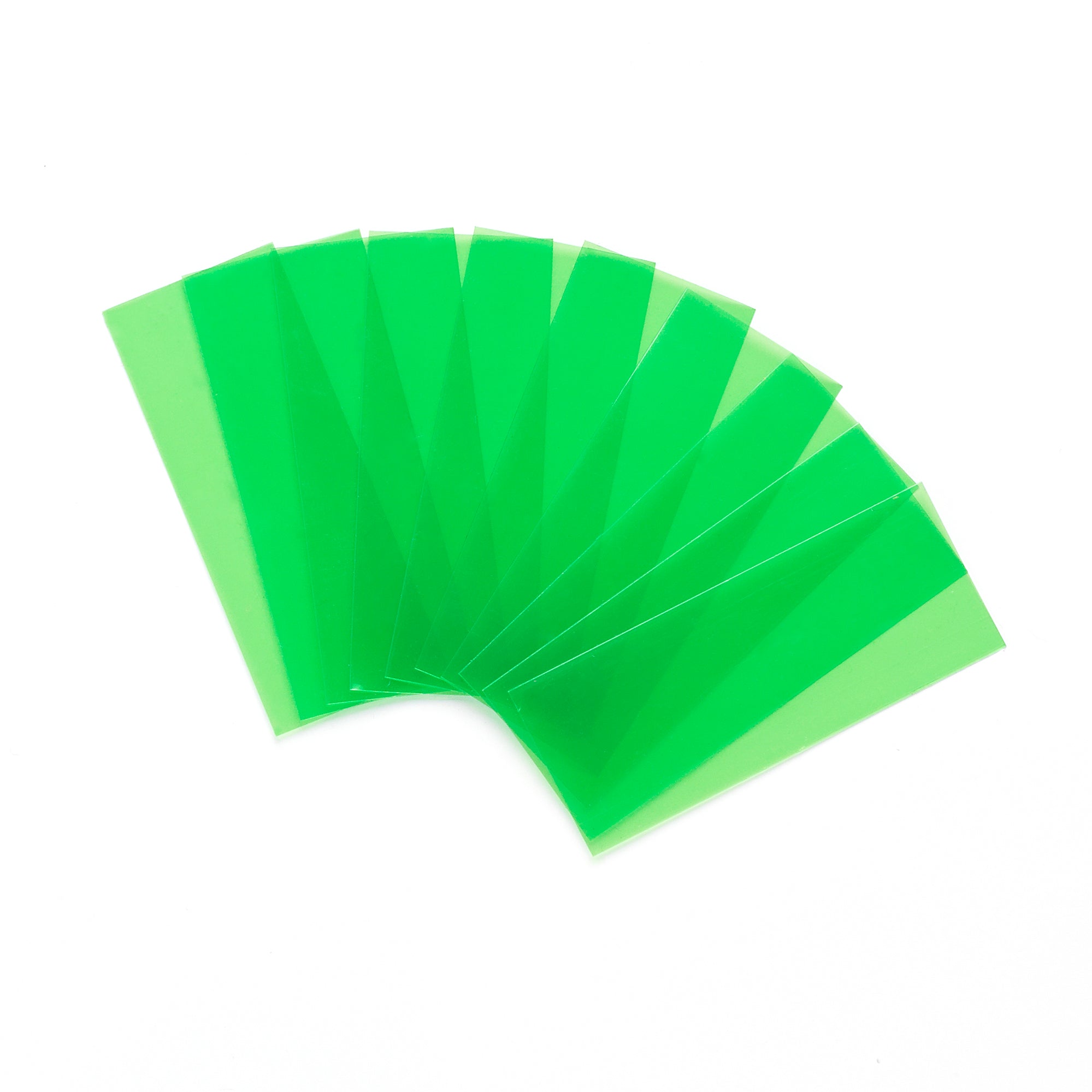 18650 Battery Wraps - 10pcs - Translucent Green