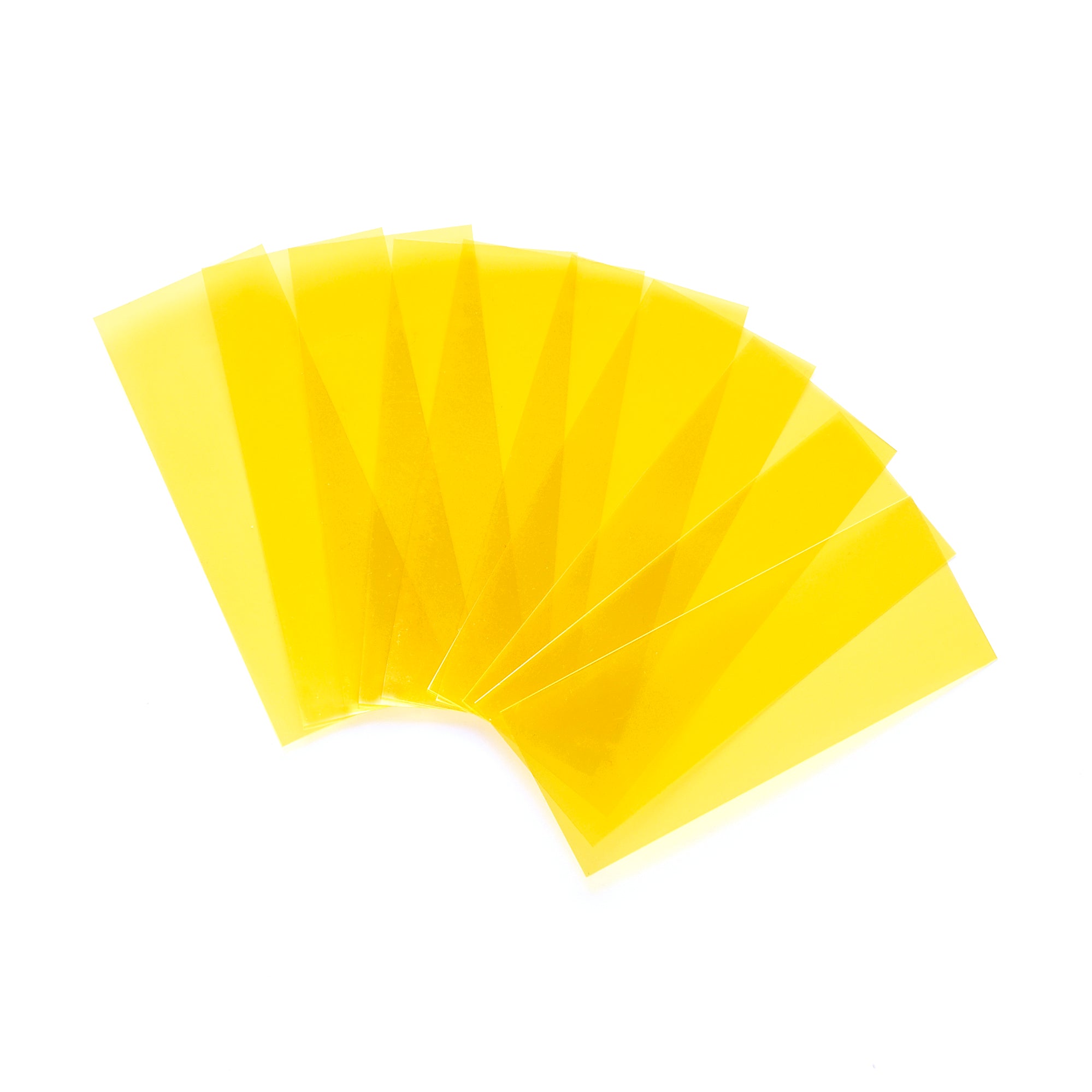 18650 Battery Wraps - 10pcs - Translucent Yellow