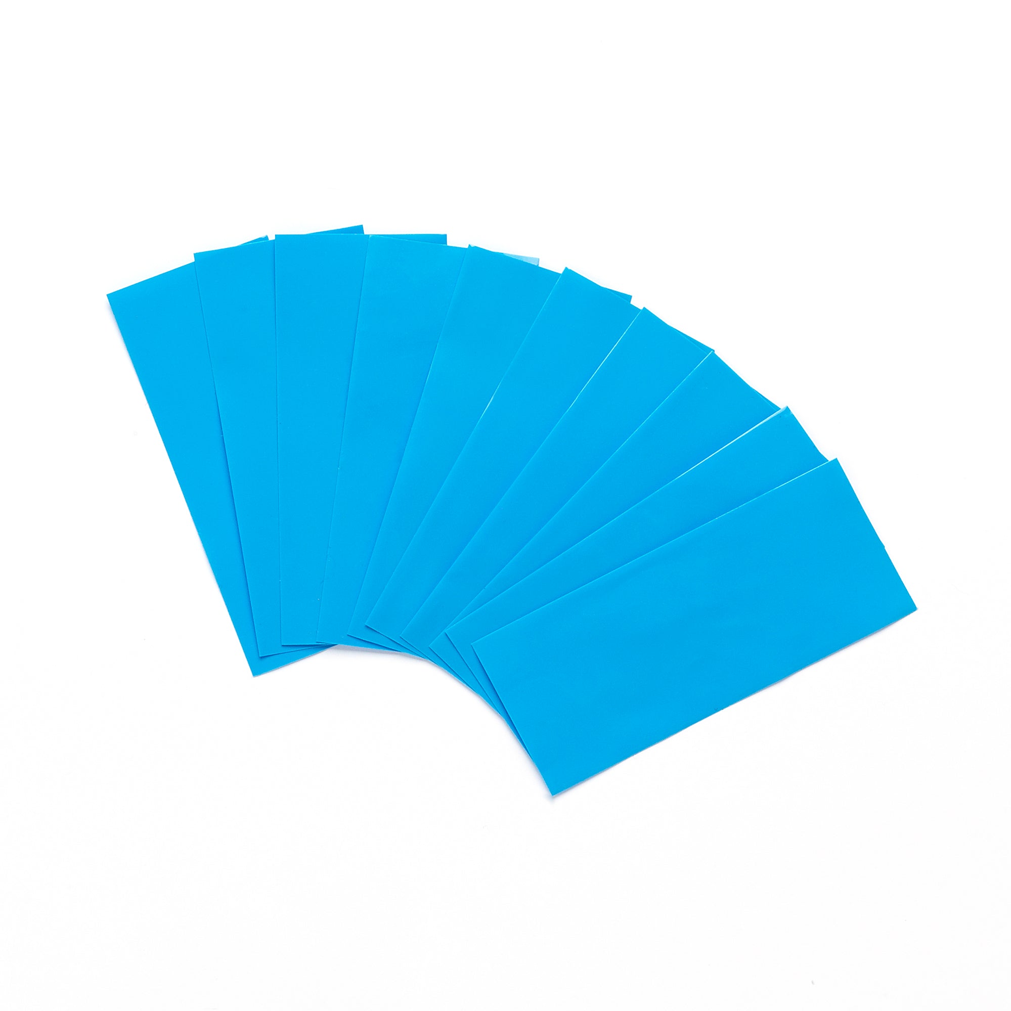 18650 Battery Wraps - 10pcs - Light Blue