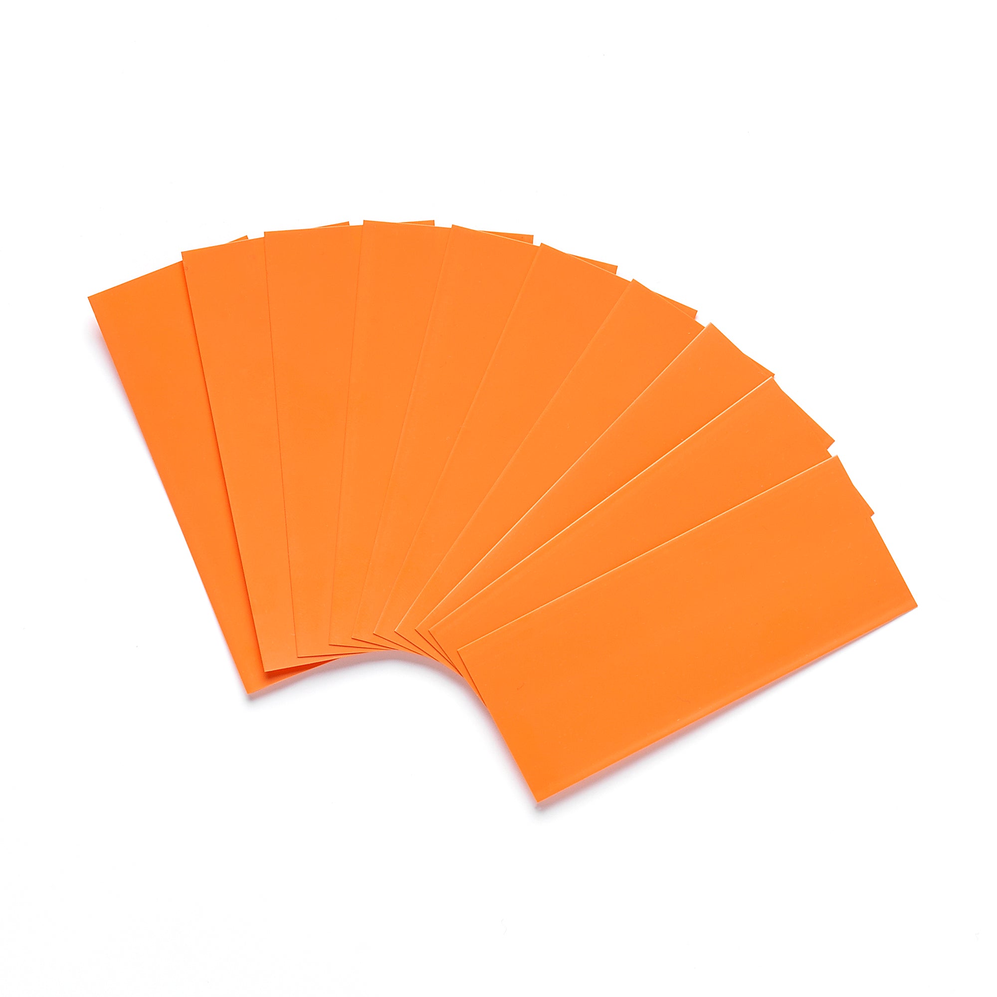 18650 Battery Wraps - 10pcs - Orange