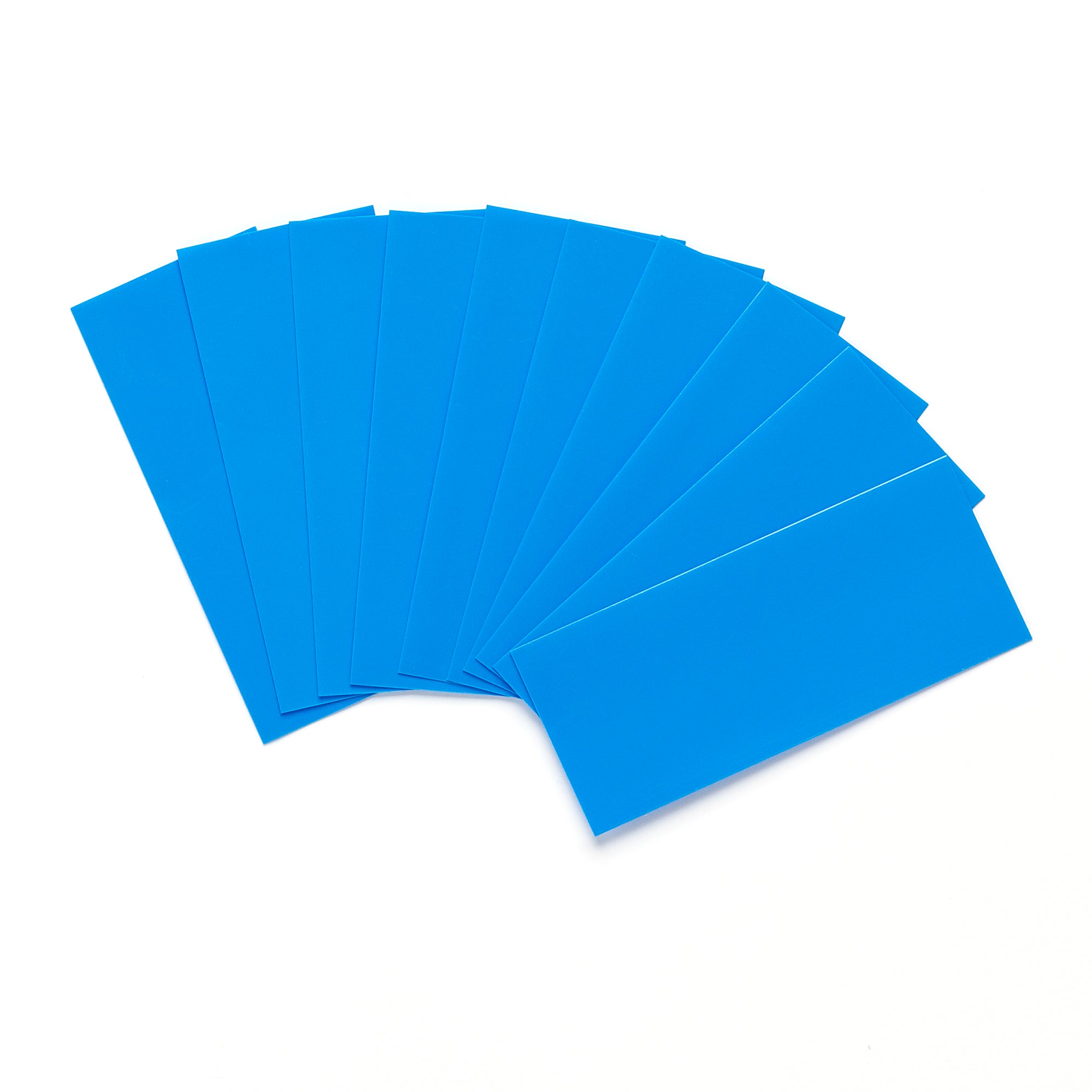 20700 Battery Wraps - 10pcs - Light Blue