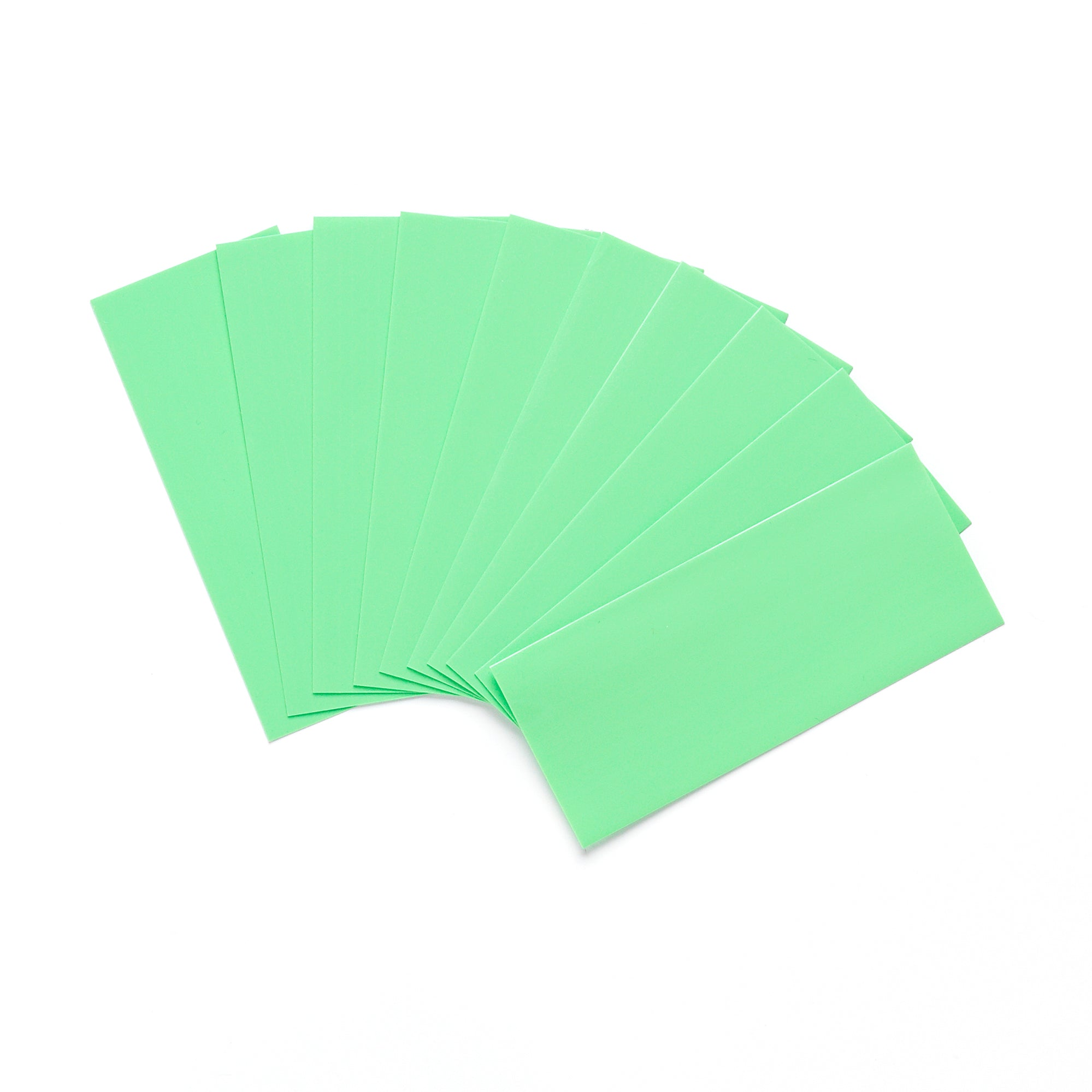 20700 Battery Wraps - 10pcs - Lime Green