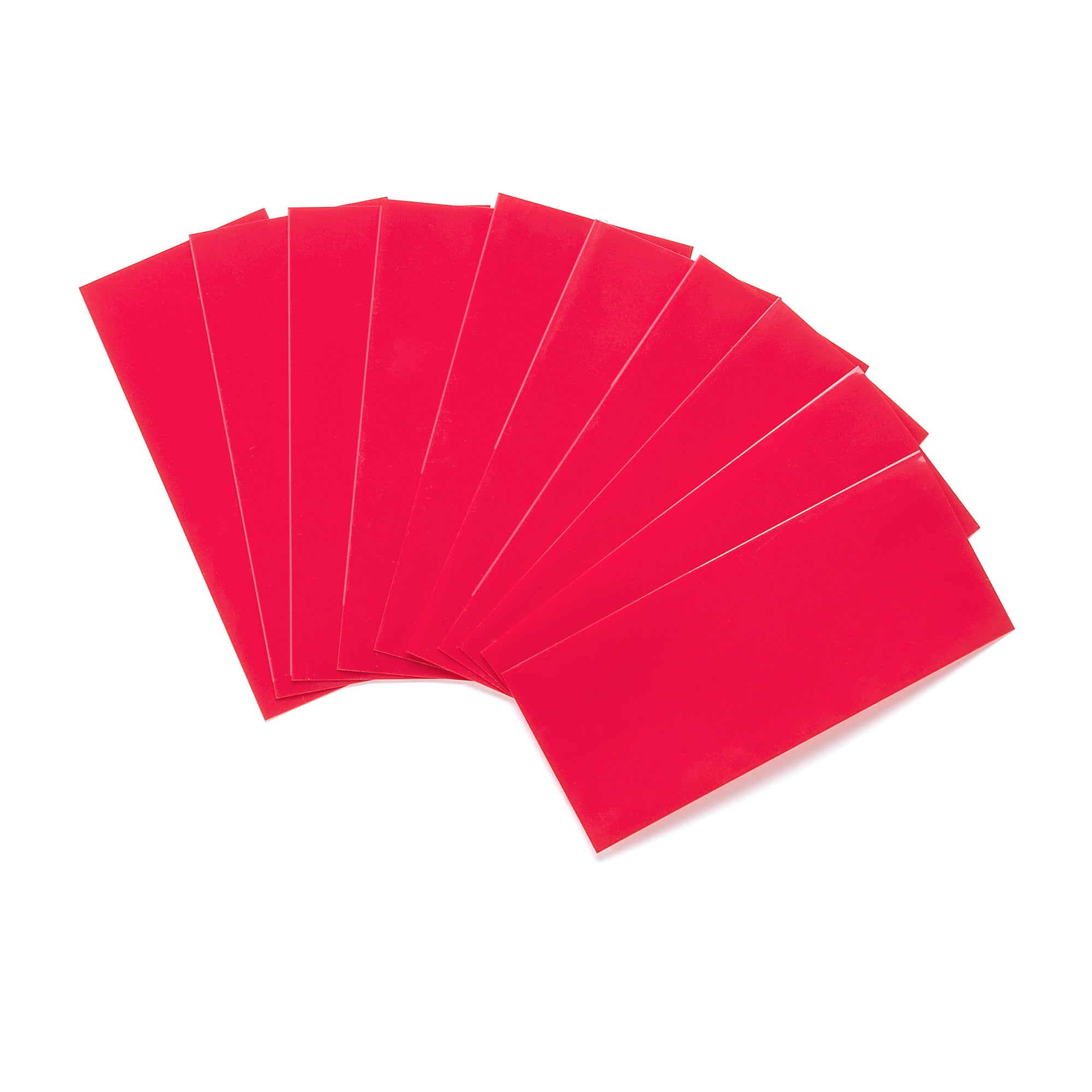 20700 Battery Wraps - 10pcs - Red