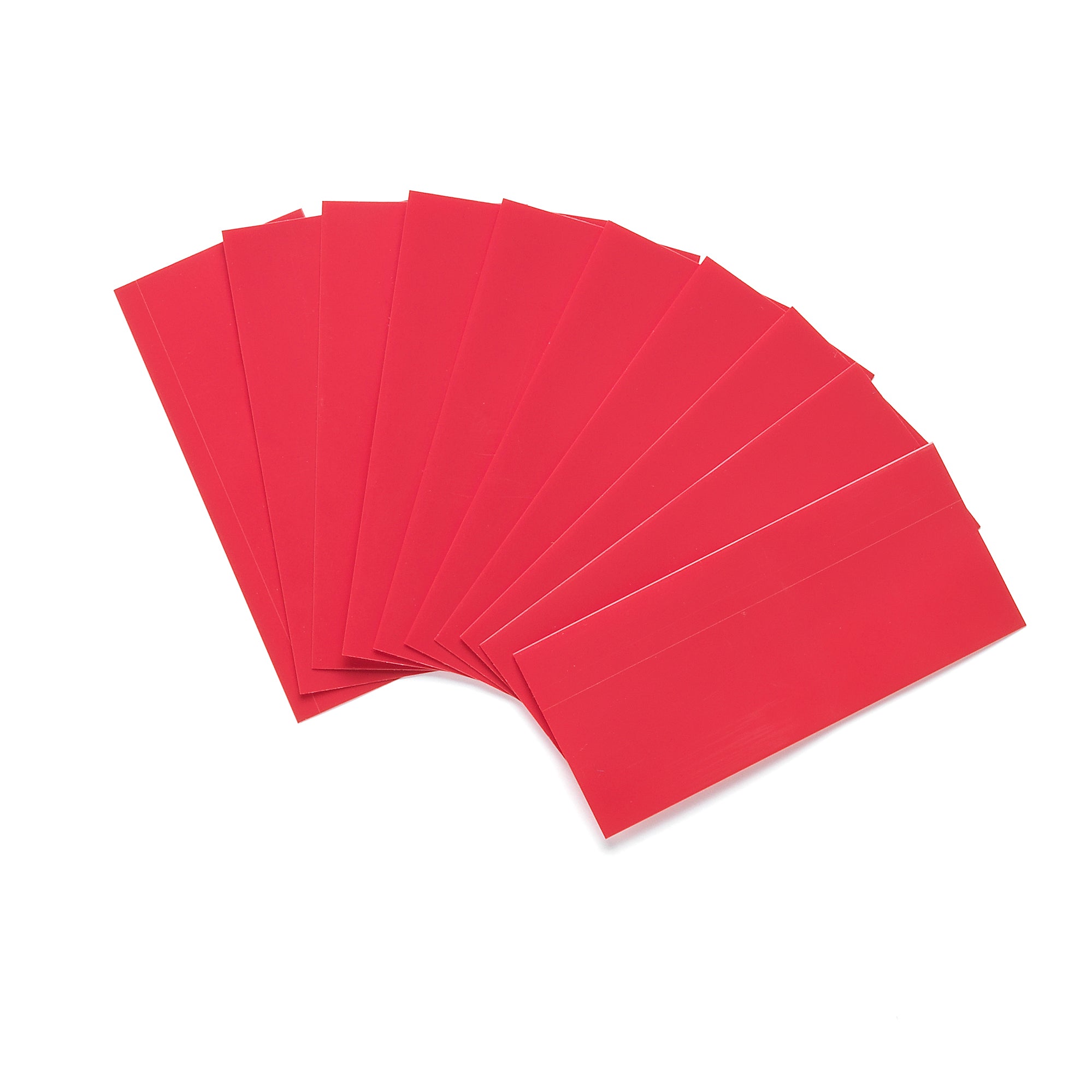 21700 Battery Wraps - 10pcs - Red