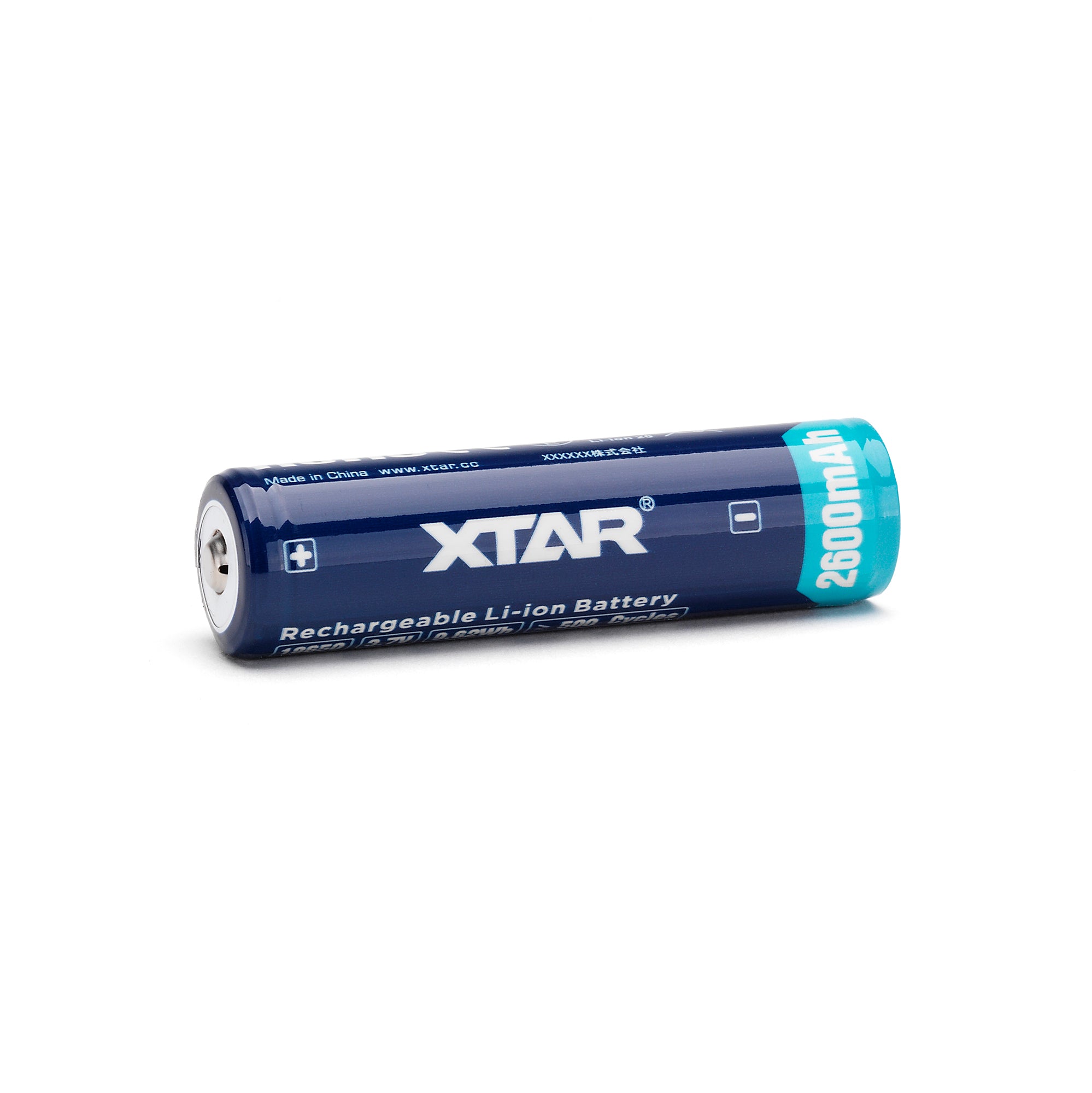 XTAR 18650 2600mAh 5A Battery - Protected Button Top