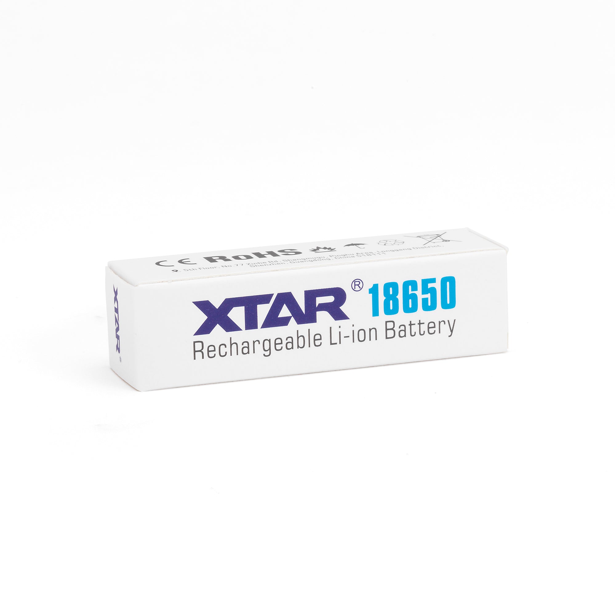 XTAR 18650 3500mAh 10A Battery - Protected Button Top