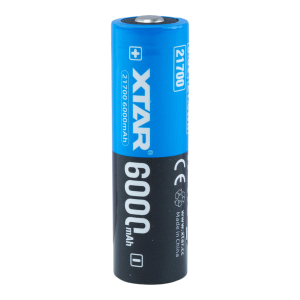 XTAR 21700 6000mAh Protected High-Capacity Lithium Battery