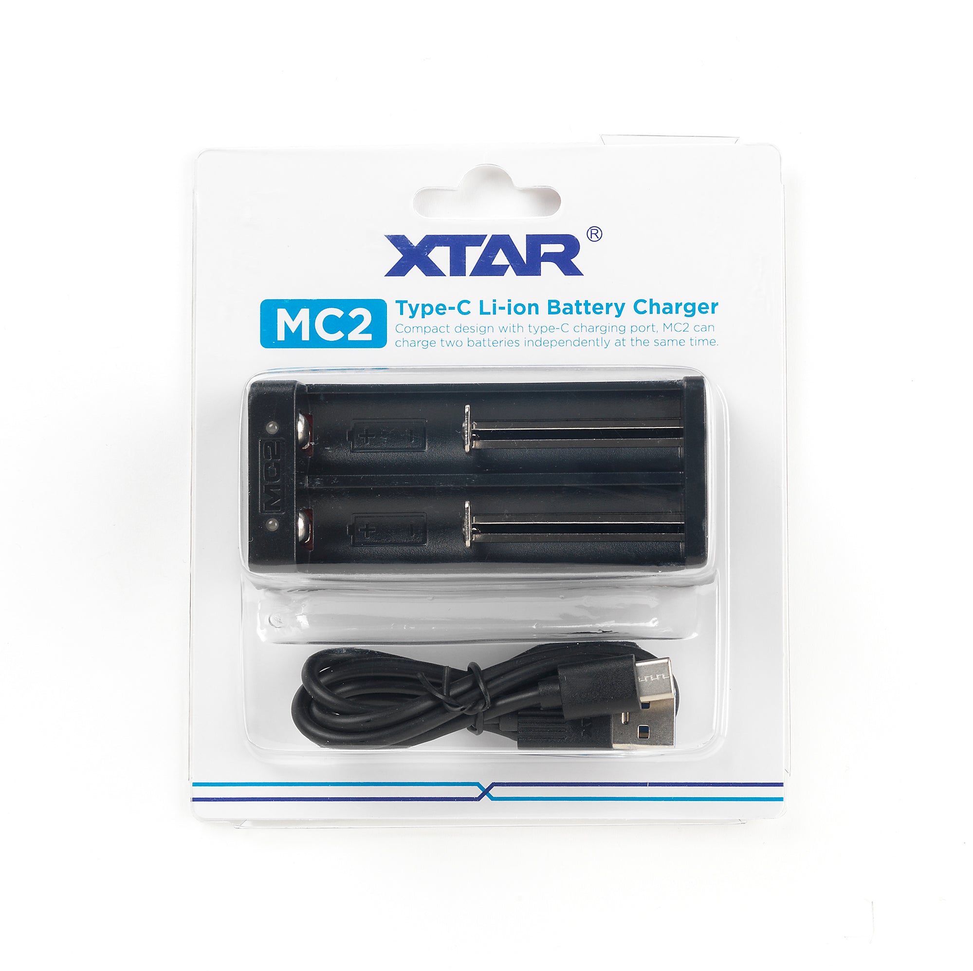 XTAR MC2 Battery Charger - Compact, Versatile, and Efficient Charging Solut