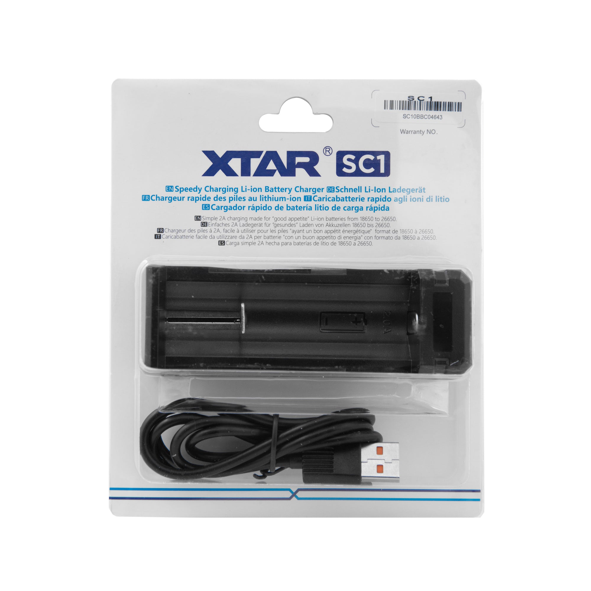 XTAR SC1 Battery Charger - Fast, Efficient, and Reliable