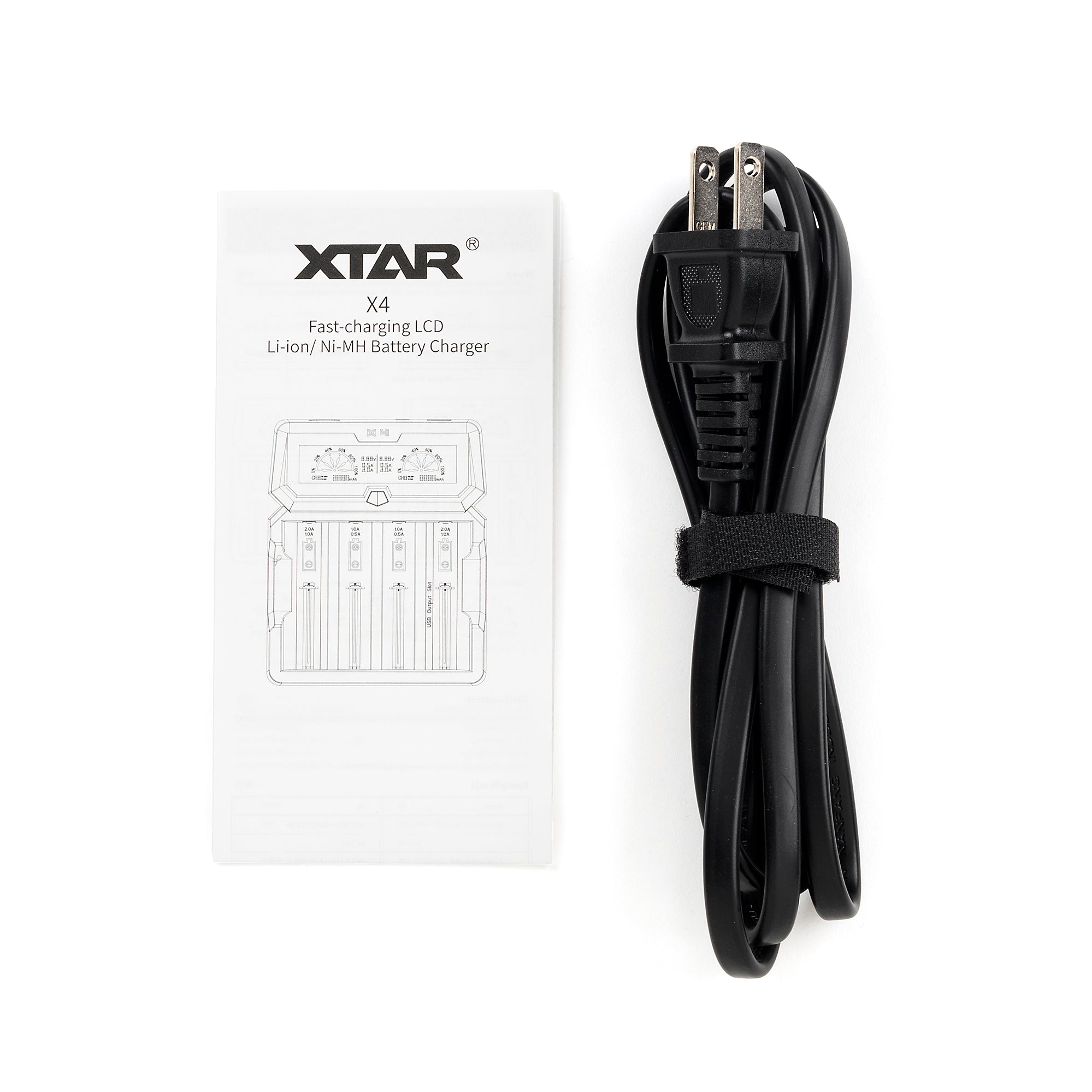 XTAR X4 4 Channel Digital Battery Charger - Advanced, Versatile, and Powerf